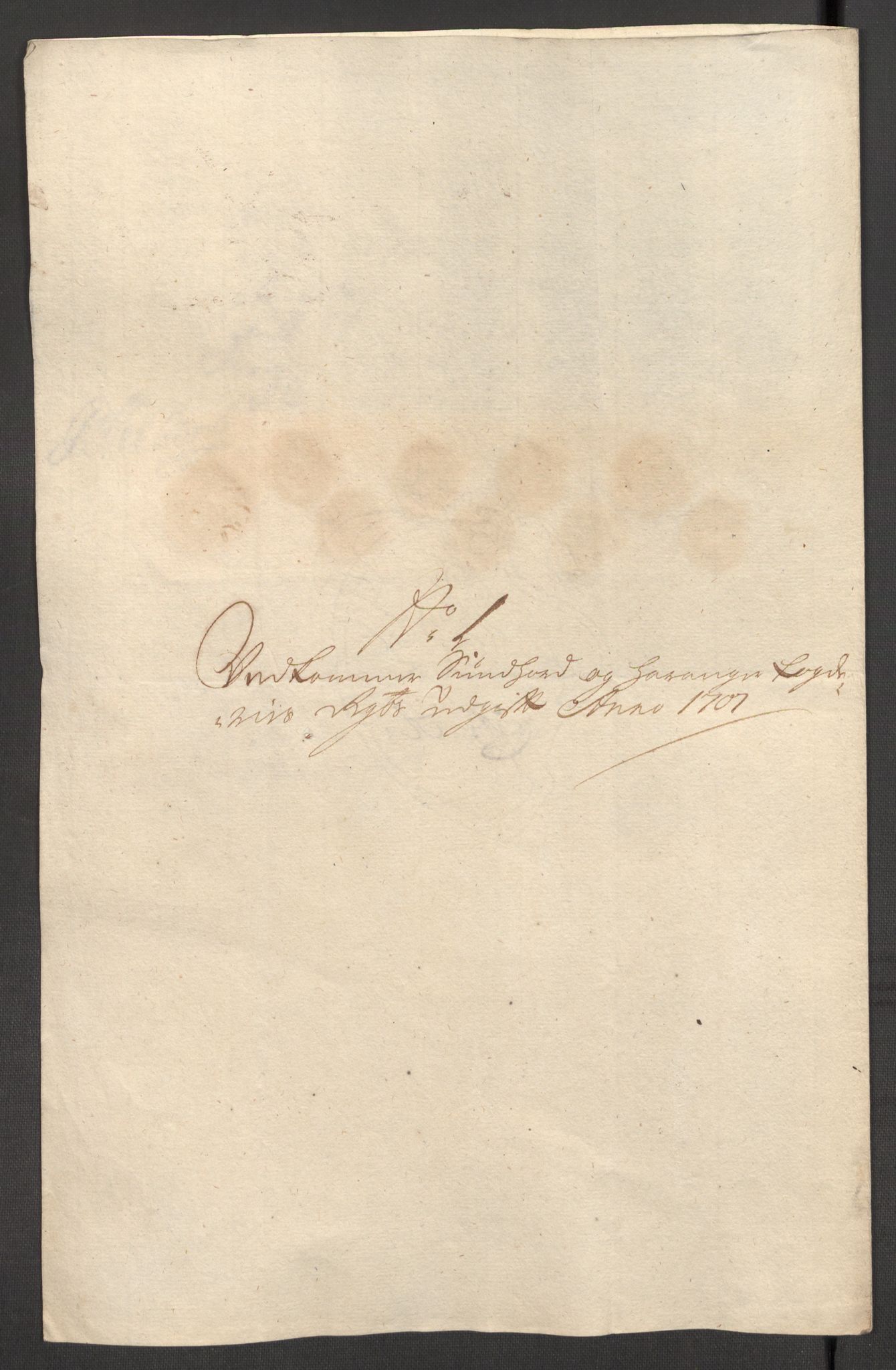 Rentekammeret inntil 1814, Reviderte regnskaper, Fogderegnskap, AV/RA-EA-4092/R48/L2984: Fogderegnskap Sunnhordland og Hardanger, 1706-1707, p. 442