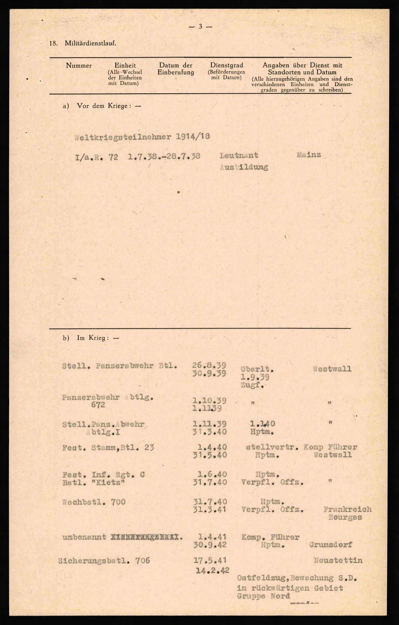 Forsvaret, Forsvarets overkommando II, AV/RA-RAFA-3915/D/Db/L0028: CI Questionaires. Tyske okkupasjonsstyrker i Norge. Tyskere., 1945-1946, p. 223