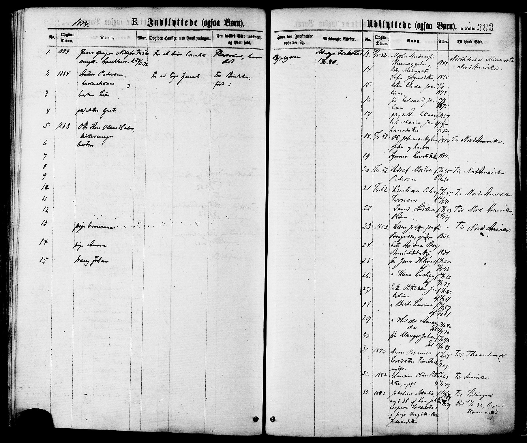 Ministerialprotokoller, klokkerbøker og fødselsregistre - Nordland, AV/SAT-A-1459/863/L0897: Parish register (official) no. 863A09, 1872-1886, p. 383