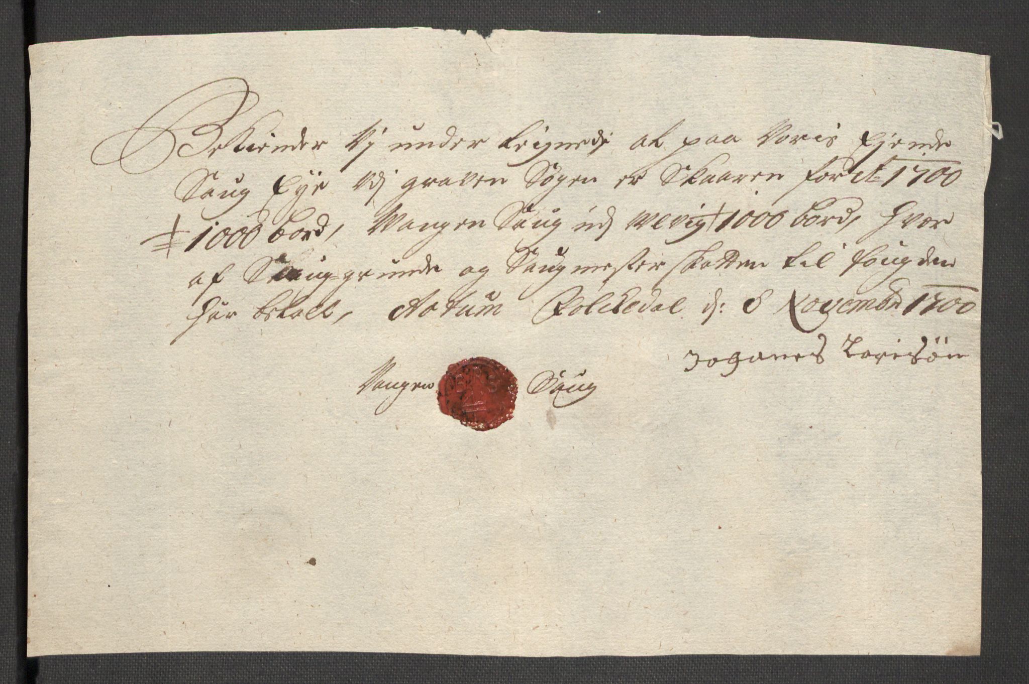 Rentekammeret inntil 1814, Reviderte regnskaper, Fogderegnskap, AV/RA-EA-4092/R48/L2979: Fogderegnskap Sunnhordland og Hardanger, 1700-1701, p. 206