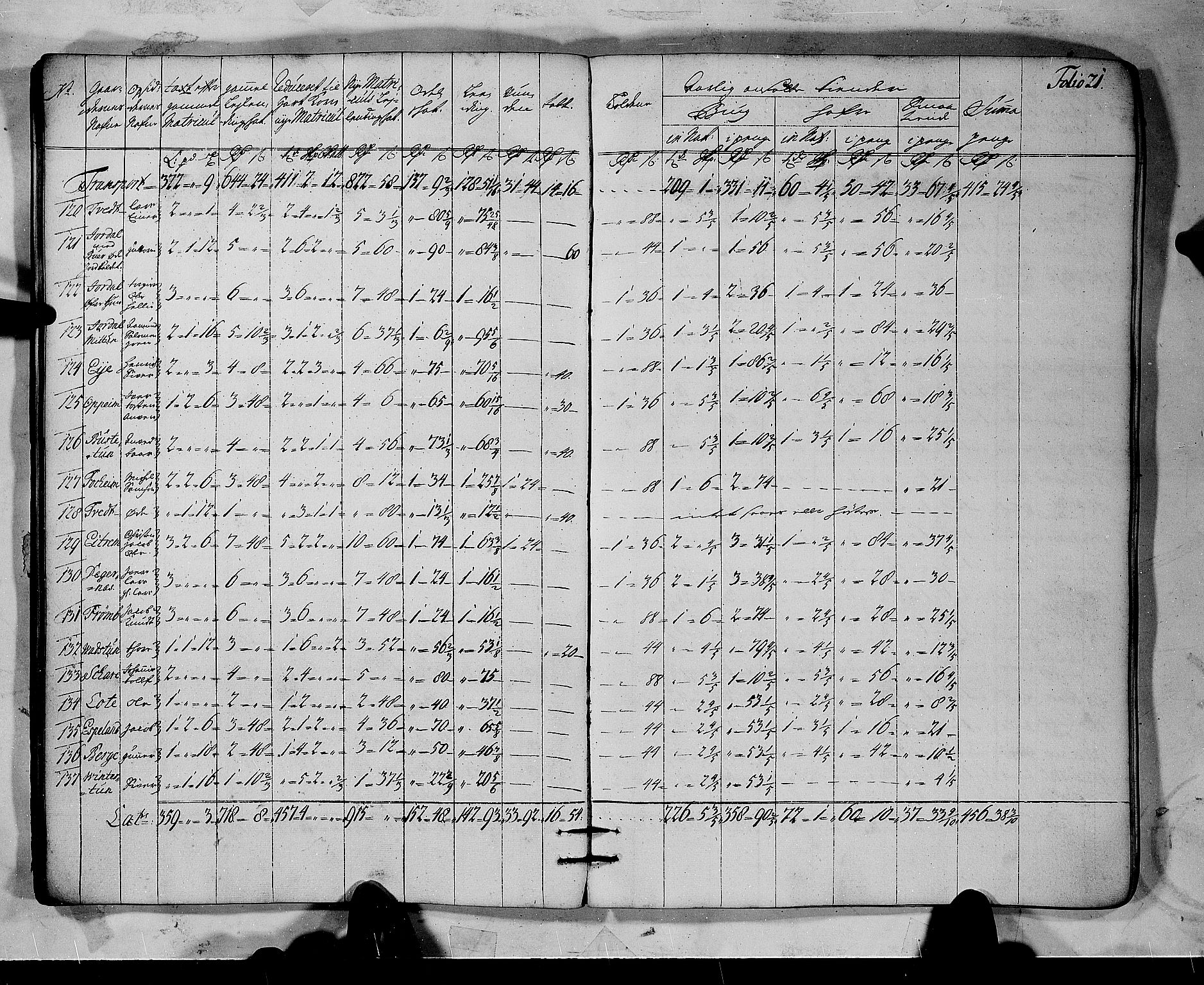 Rentekammeret inntil 1814, Realistisk ordnet avdeling, AV/RA-EA-4070/N/Nb/Nbf/L0137: Hardanger matrikkelprotokoll, 1723, p. 24