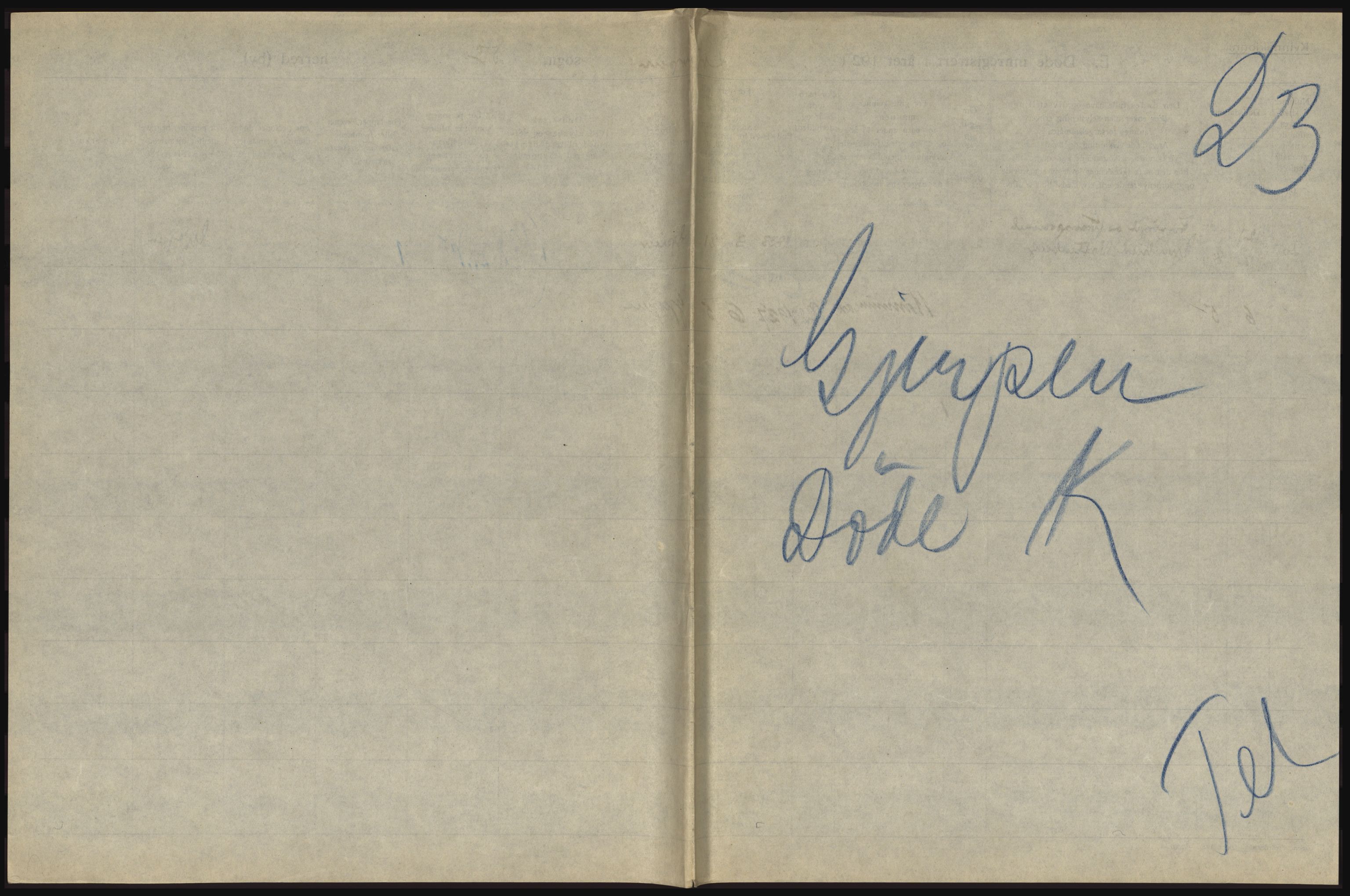 Statistisk sentralbyrå, Sosiodemografiske emner, Befolkning, AV/RA-S-2228/D/Df/Dfc/Dfcg/L0020: Telemark fylke: Gifte, døde. Bygder og byer., 1927, p. 483