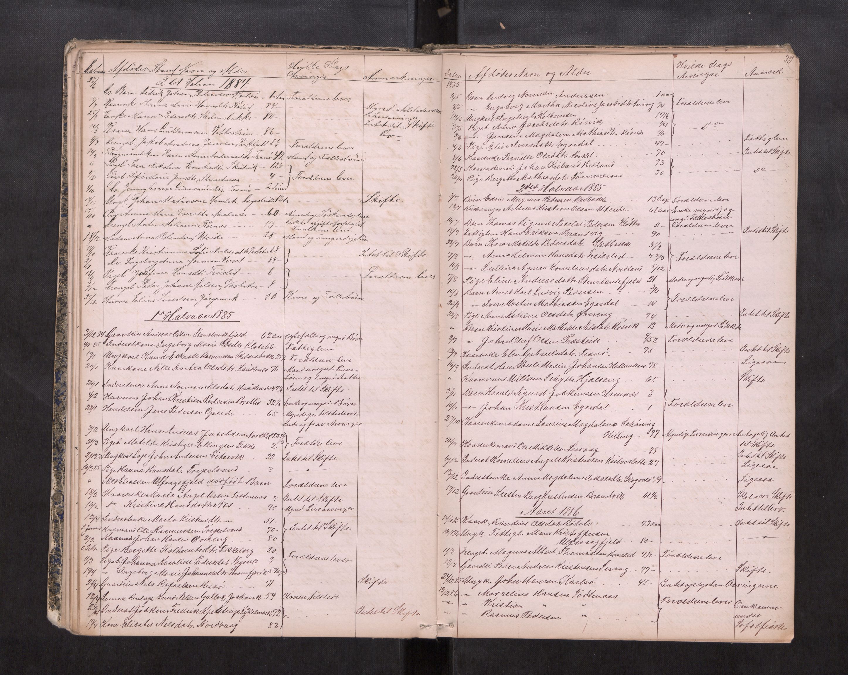 Salten sorenskriveri, AV/SAT-A-4578/1/3/3L/L0002: Dødsfallprotokoll, 1878-1888, p. 29