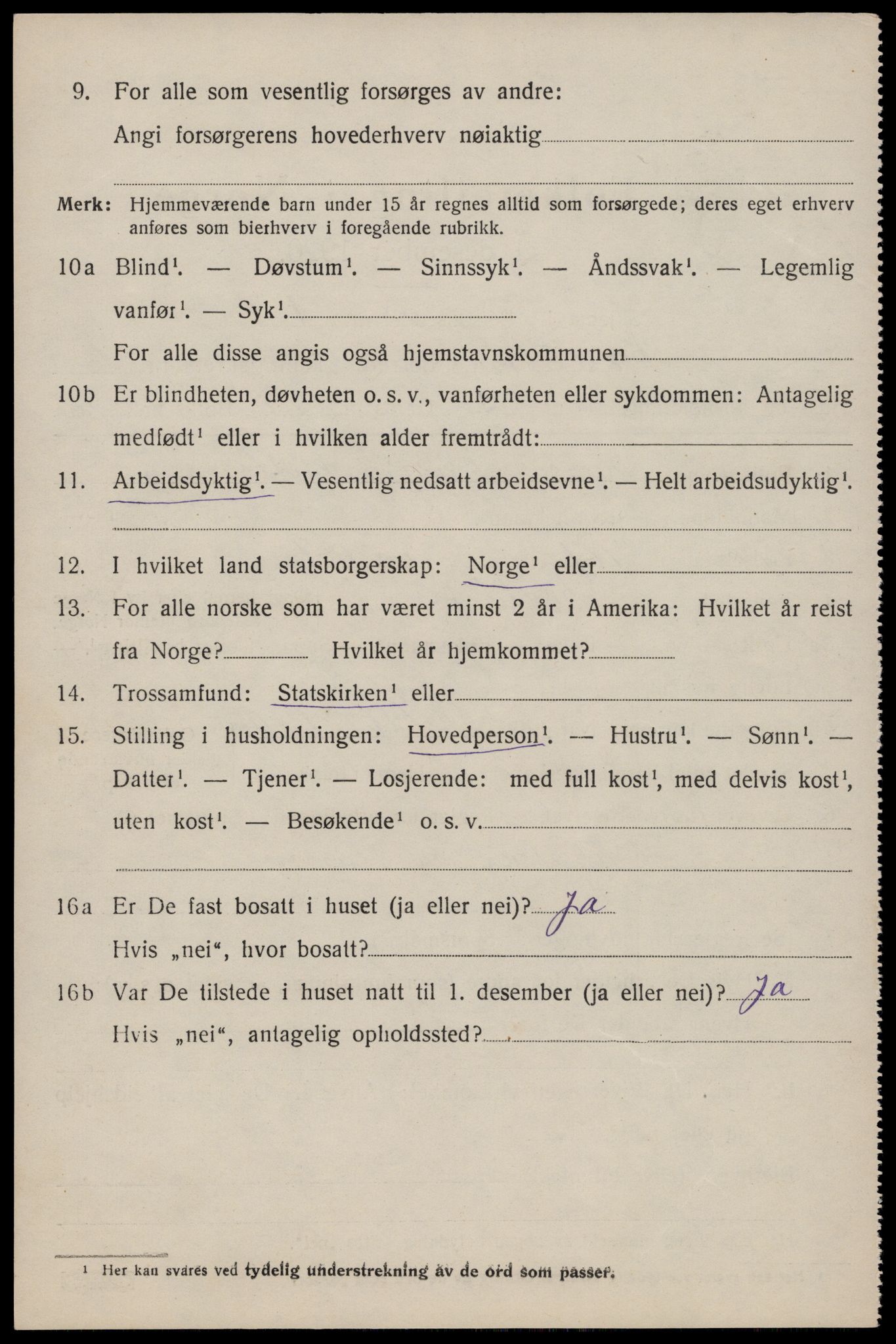 SAST, 1920 census for Avaldsnes, 1920, p. 5680