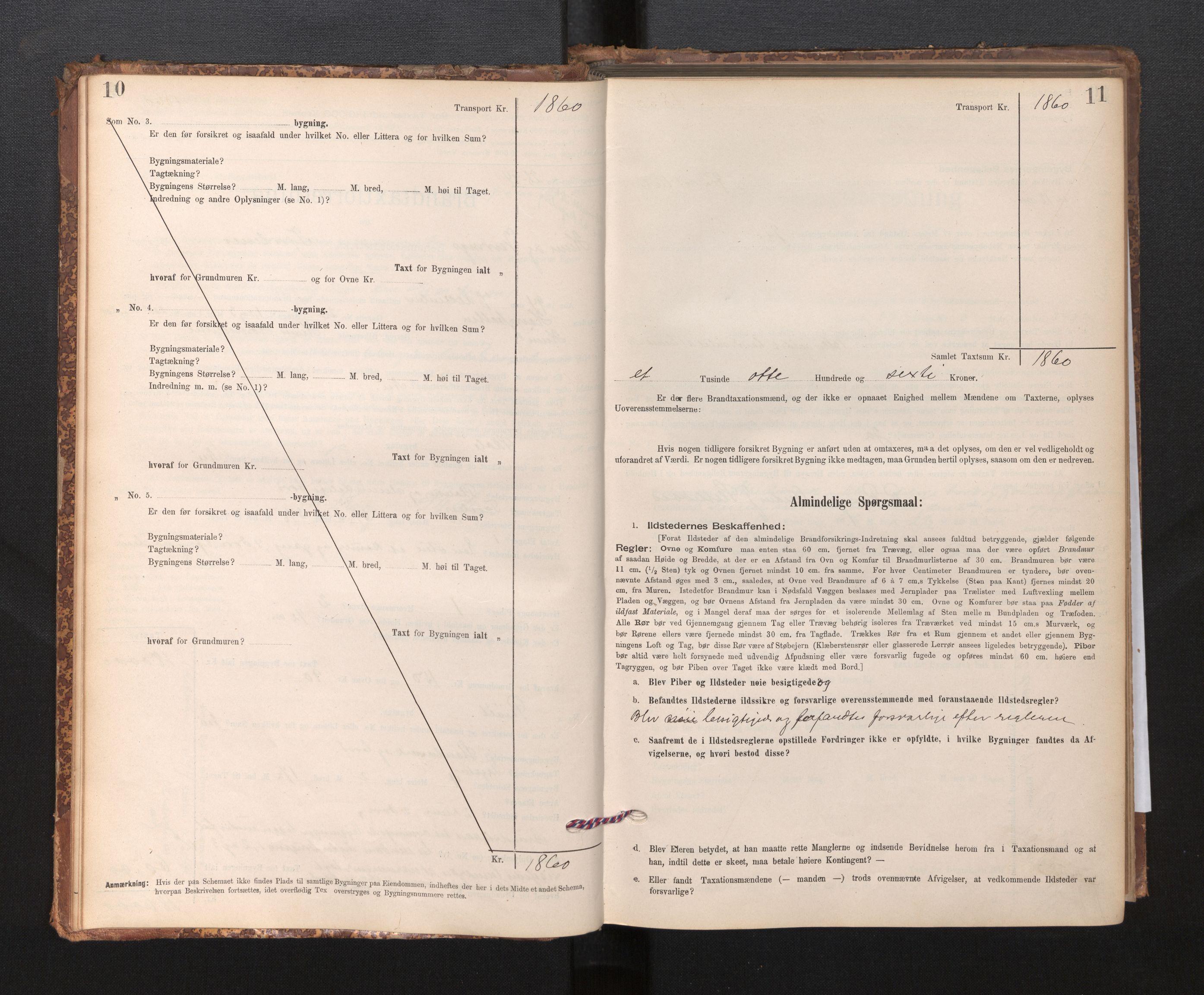 Lensmannen i Kinn, SAB/A-28801/0012/L0004f: Branntakstprotokoll, skjematakst, 1894-1911, p. 10-11