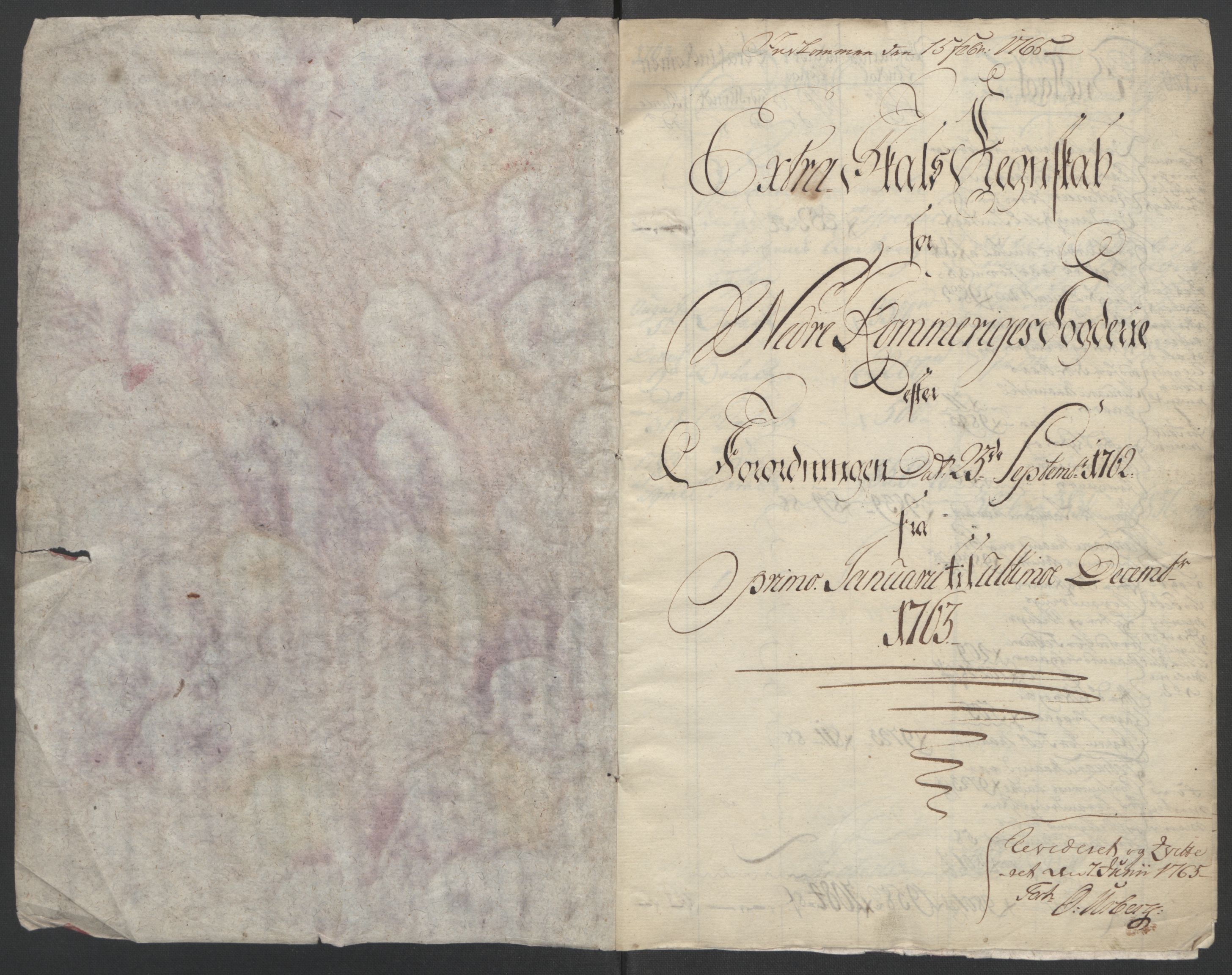 Rentekammeret inntil 1814, Reviderte regnskaper, Fogderegnskap, RA/EA-4092/R11/L0688: Ekstraskatten Nedre Romerike, 1763, p. 5