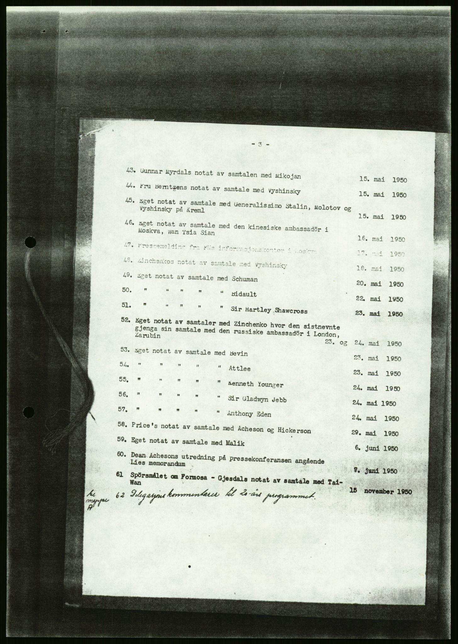 Lie, Trygve, AV/RA-PA-1407/D/L0019: Generalsekretærens papirer., 1946-1953, p. 29