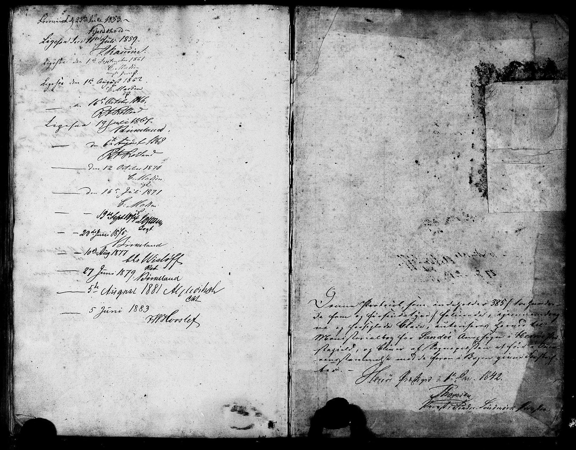 Ministerialprotokoller, klokkerbøker og fødselsregistre - Møre og Romsdal, AV/SAT-A-1454/503/L0034: Parish register (official) no. 503A02, 1841-1884