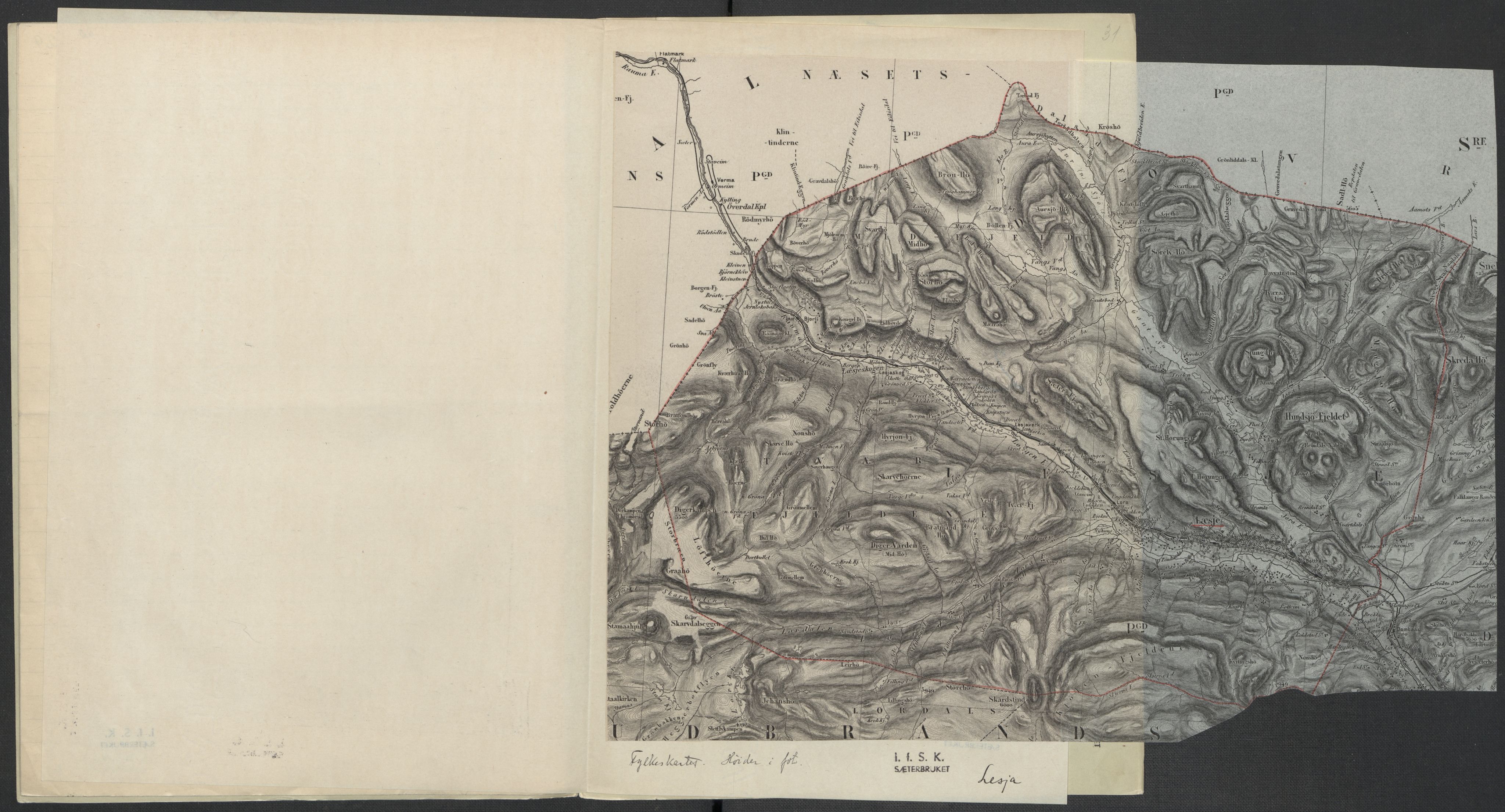 Instituttet for sammenlignende kulturforskning, AV/RA-PA-0424/F/Fc/L0004/0001: Eske B4: / Oppland (perm VII), 1934-1936, p. 31