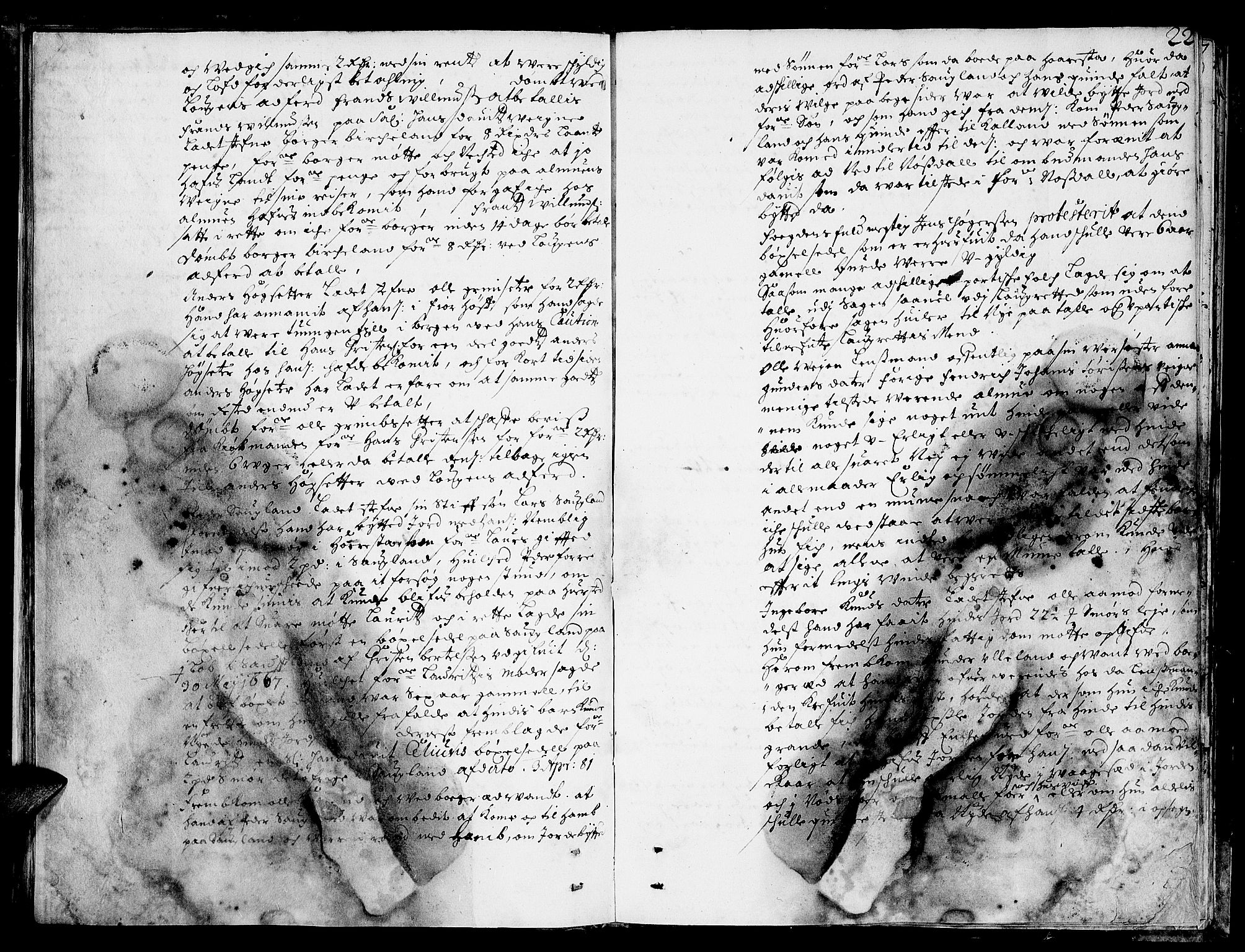 Sunnfjord tingrett, AV/SAB-A-3201/1/F/Fa/Faa/L0004: Tingbok, 1684, p. 21b-22a