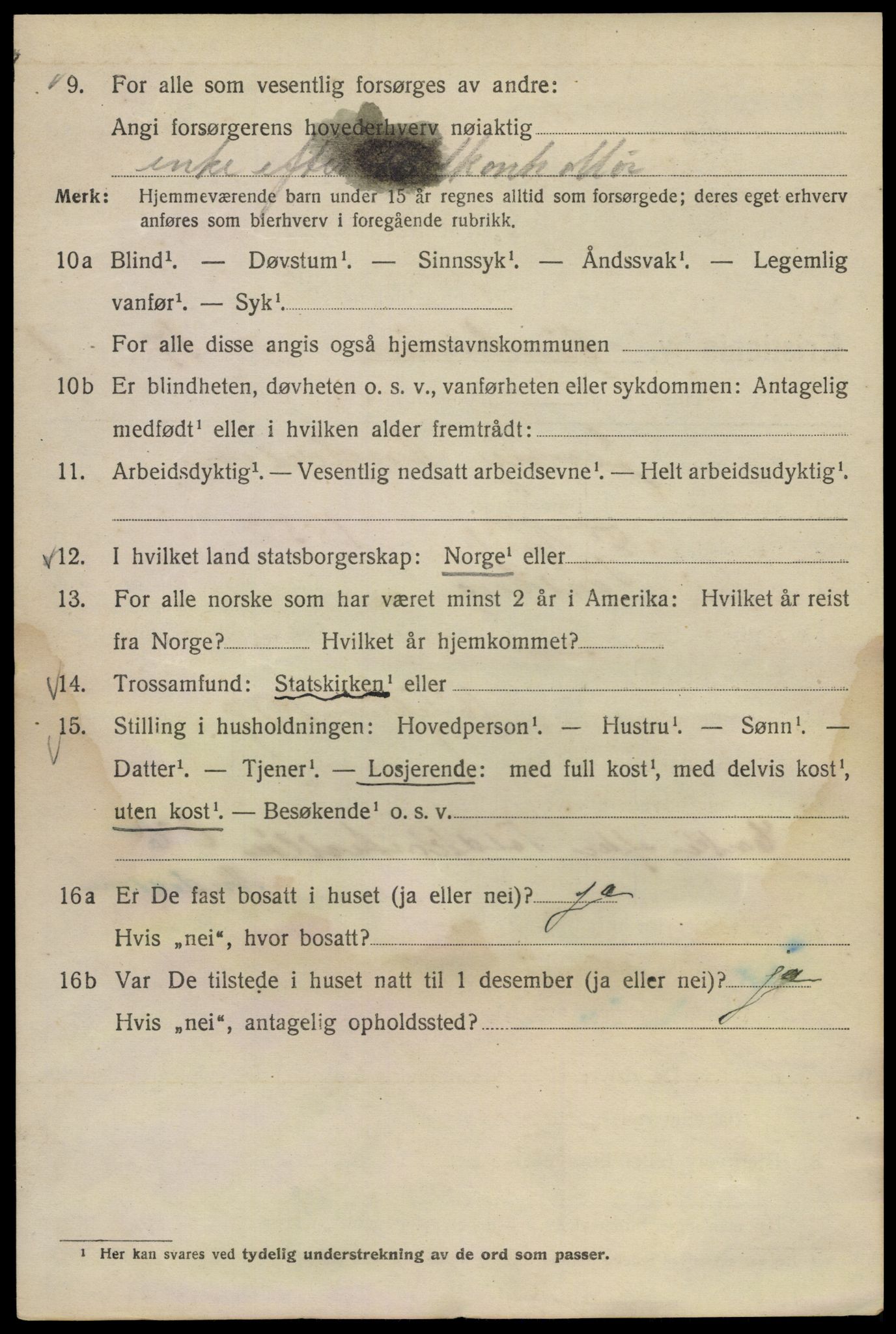 SAO, 1920 census for Kristiania, 1920, p. 247498