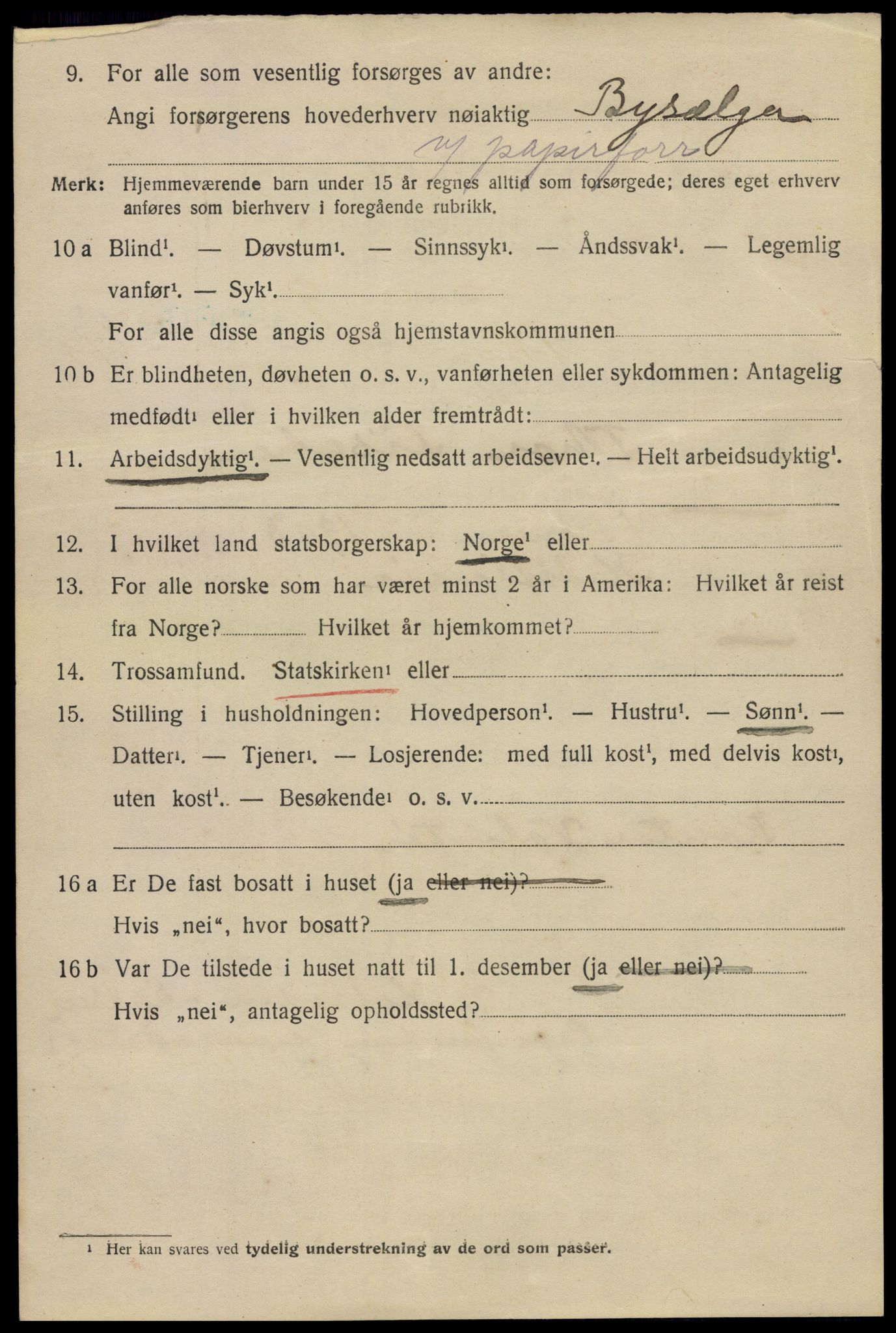 SAO, 1920 census for Aker, 1920, p. 121989