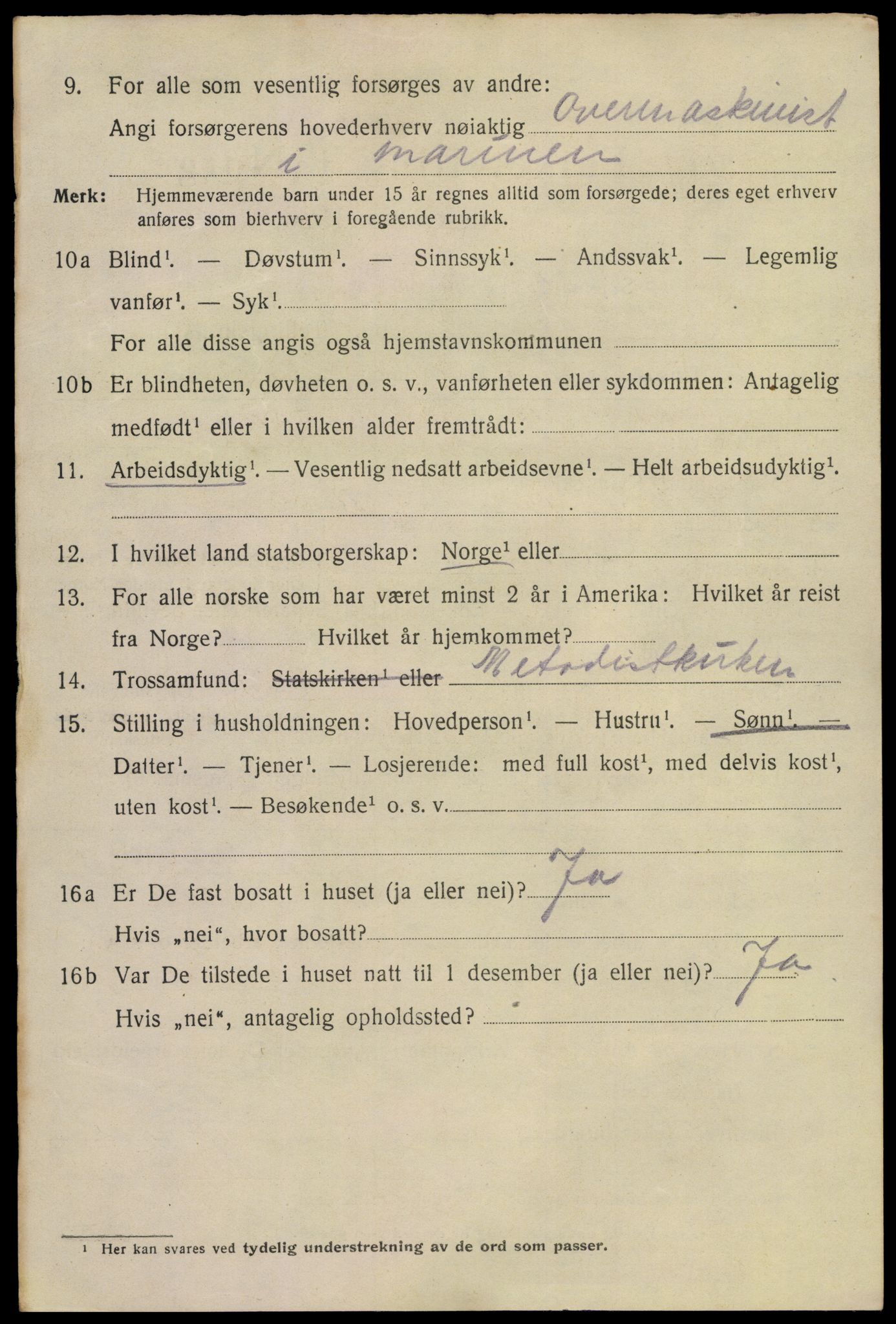 SAKO, 1920 census for Horten, 1920, p. 22284