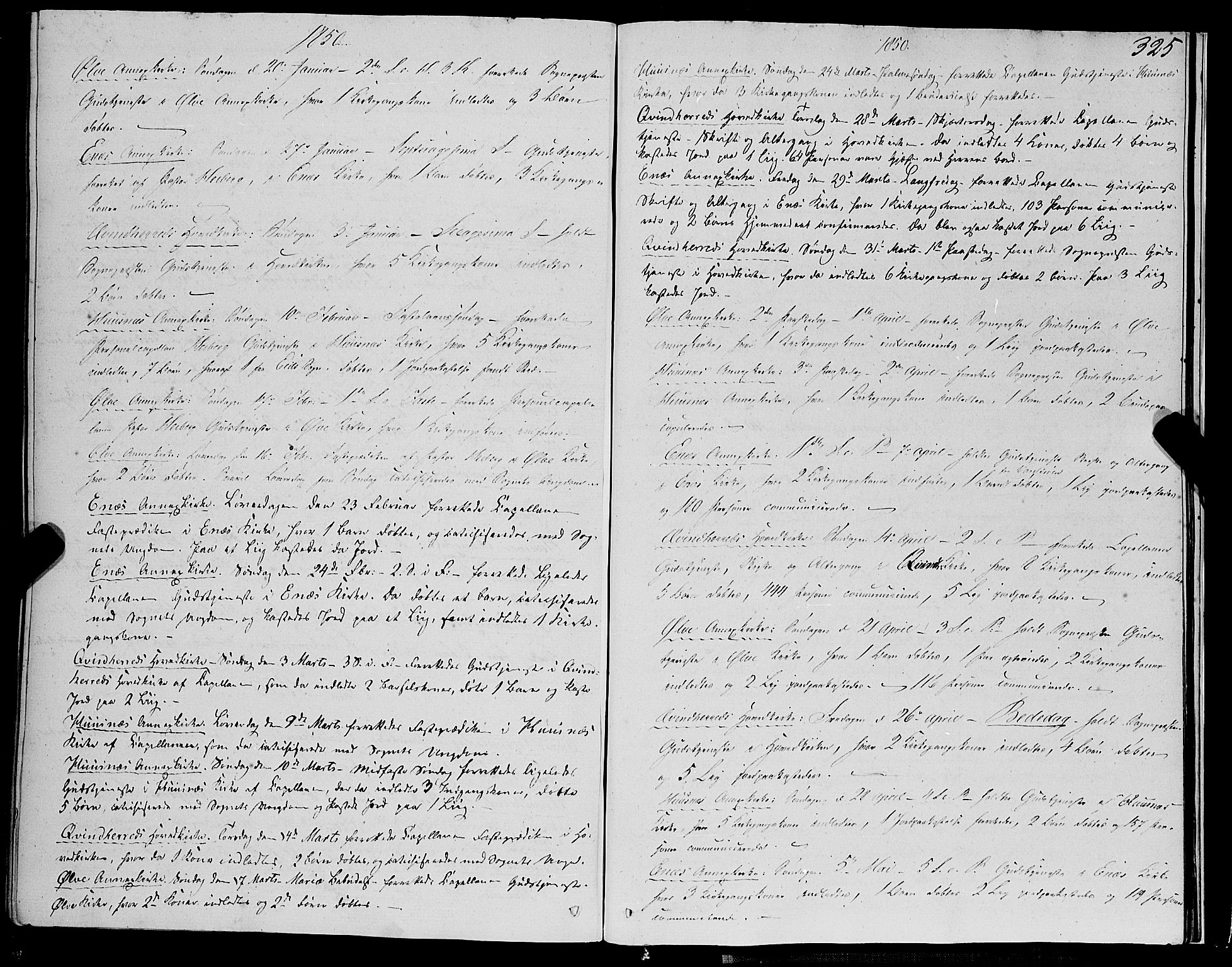 Kvinnherad sokneprestembete, SAB/A-76401/H/Haa: Parish register (official) no. A 7, 1843-1853, p. 325
