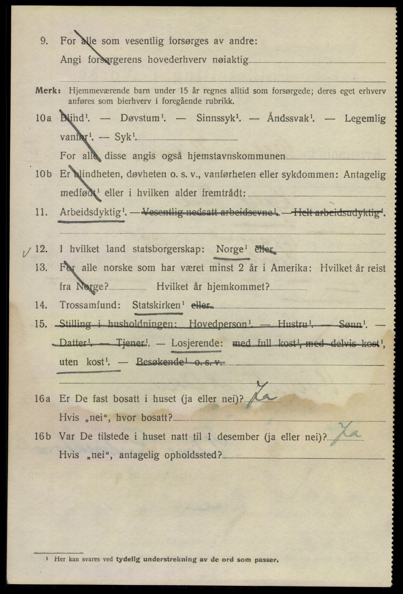 SAO, 1920 census for Kristiania, 1920, p. 647536