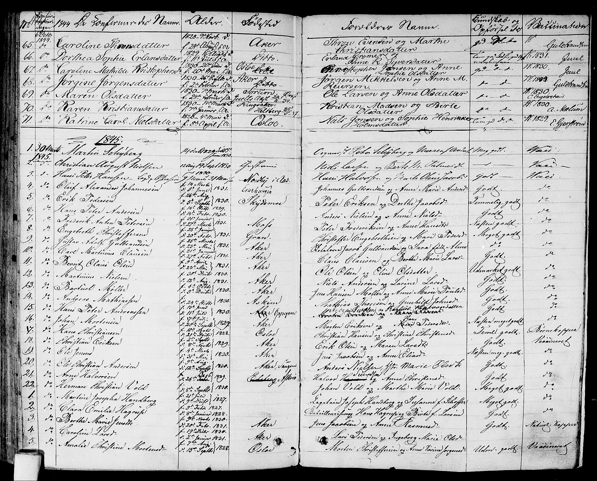 Gamlebyen prestekontor Kirkebøker, SAO/A-10884/F/Fa/L0003: Parish register (official) no. 3, 1829-1849, p. 411