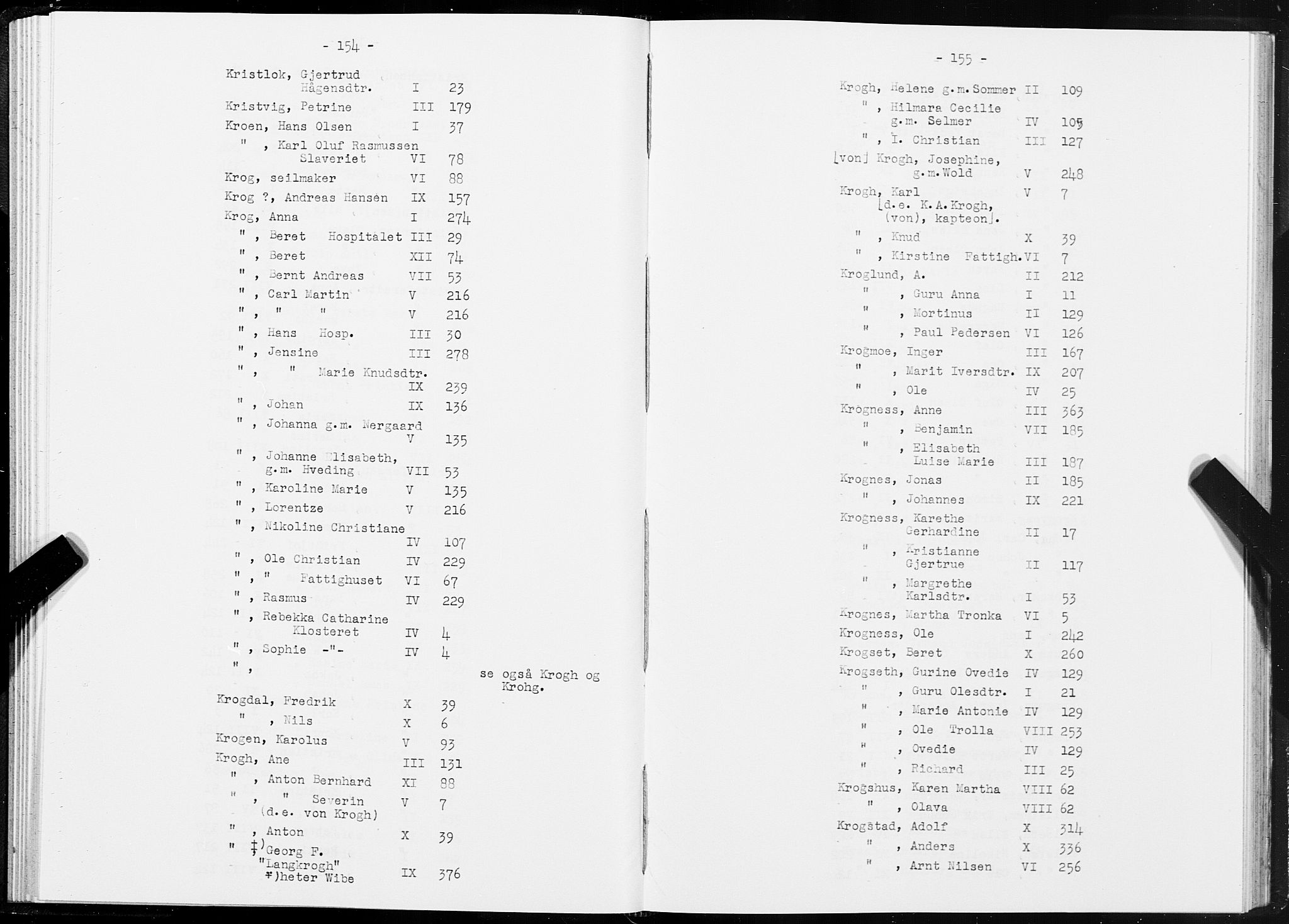 SAT, 1875 census for 1601 Trondheim, 1875, p. 154-155