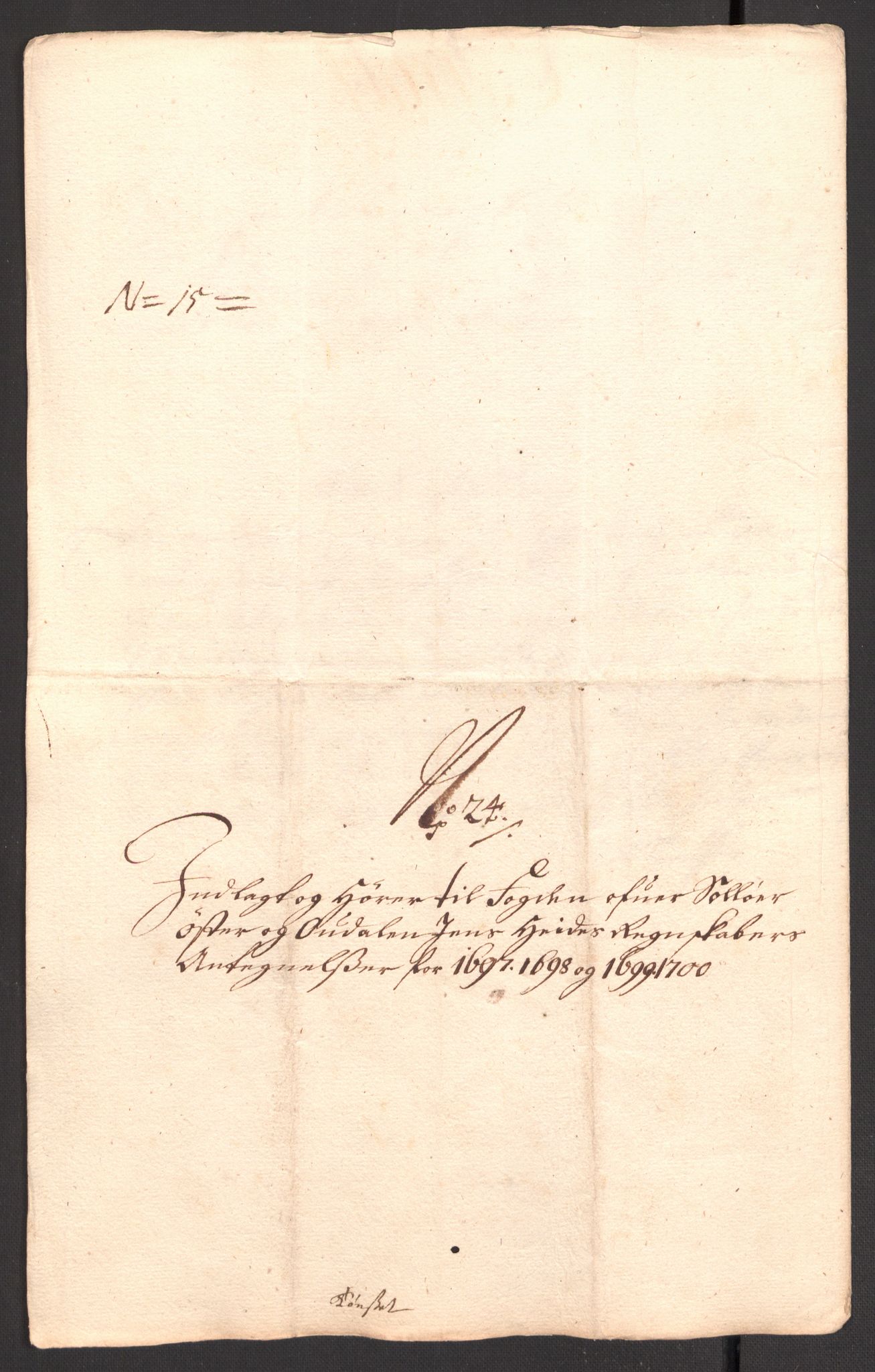 Rentekammeret inntil 1814, Reviderte regnskaper, Fogderegnskap, AV/RA-EA-4092/R13/L0838: Fogderegnskap Solør, Odal og Østerdal, 1700, p. 429