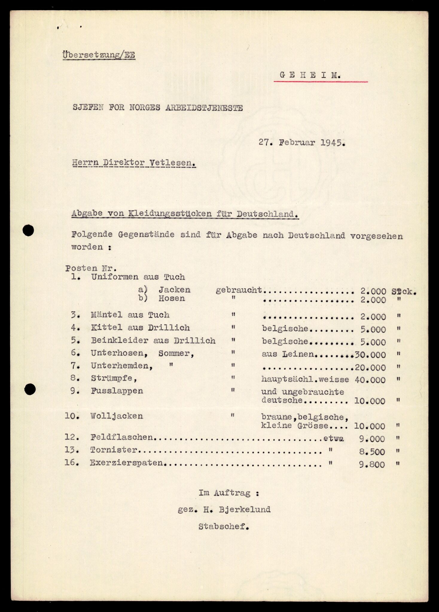 Forsvarets Overkommando. 2 kontor. Arkiv 11.4. Spredte tyske arkivsaker, AV/RA-RAFA-7031/D/Dar/Darb/L0012: Reichskommissariat - Hauptabteilung Volkswirtschaft, 1940-1945, p. 796