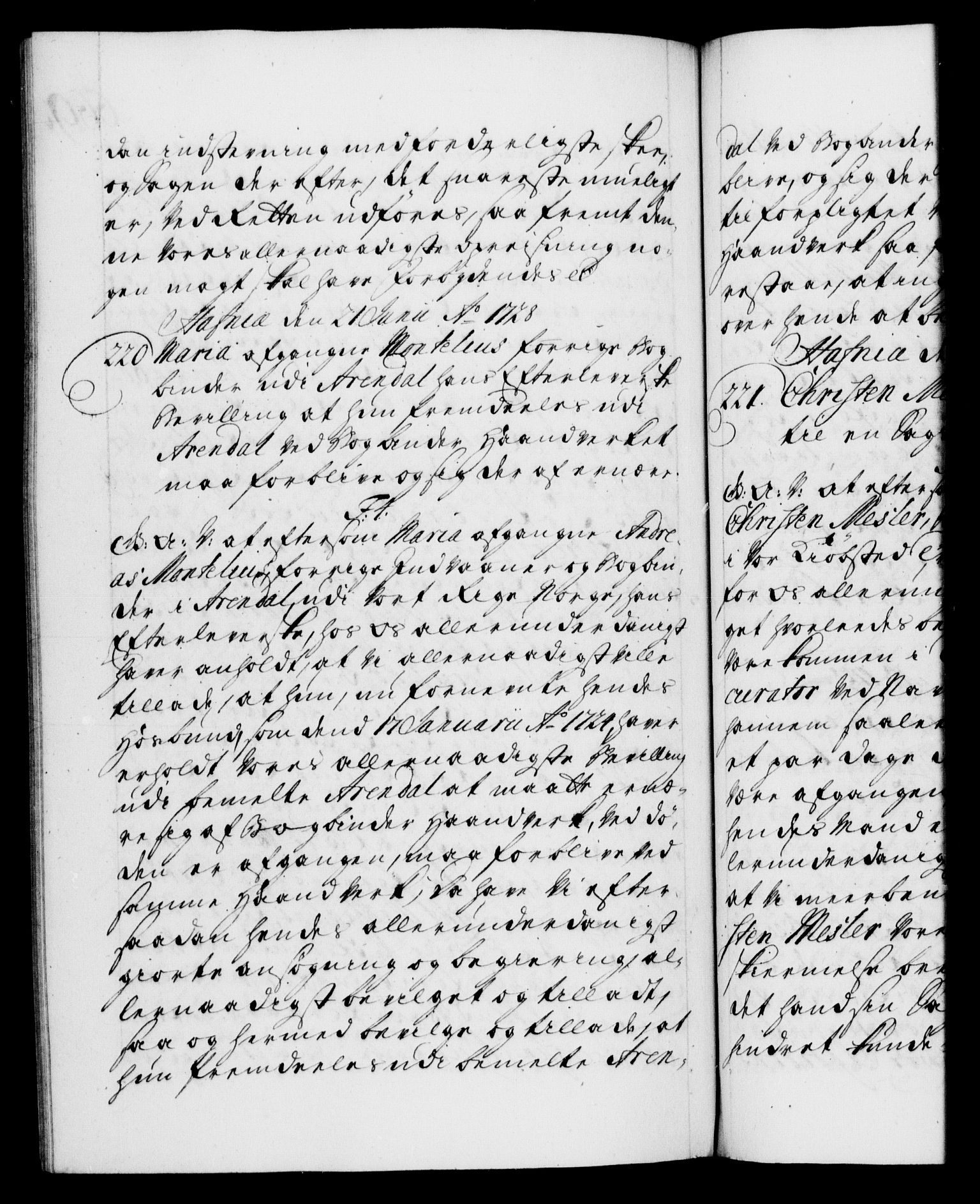 Danske Kanselli 1572-1799, AV/RA-EA-3023/F/Fc/Fca/Fcaa/L0025: Norske registre, 1726-1728, p. 669b