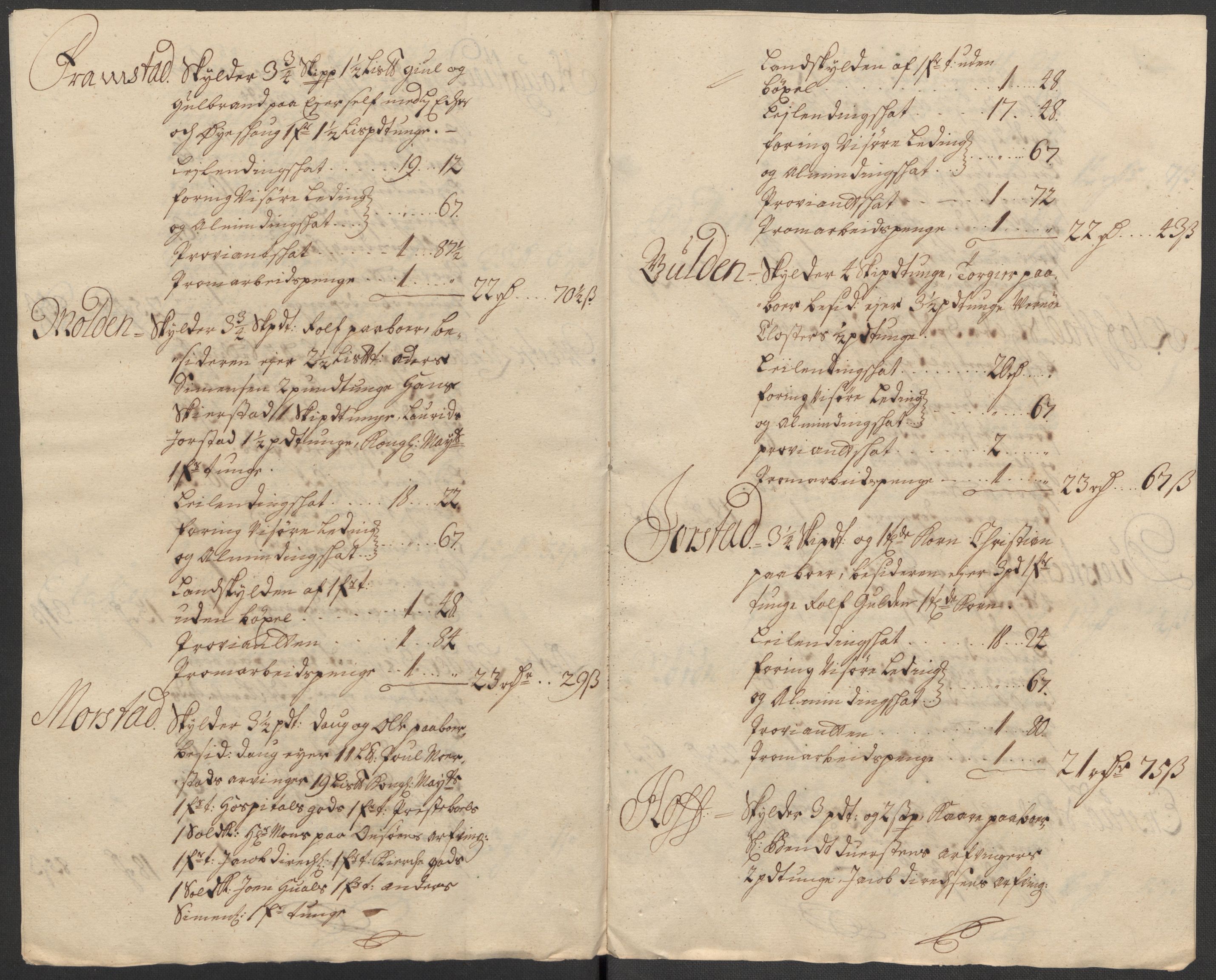 Rentekammeret inntil 1814, Reviderte regnskaper, Fogderegnskap, AV/RA-EA-4092/R18/L1314: Fogderegnskap Hadeland, Toten og Valdres, 1715, p. 341