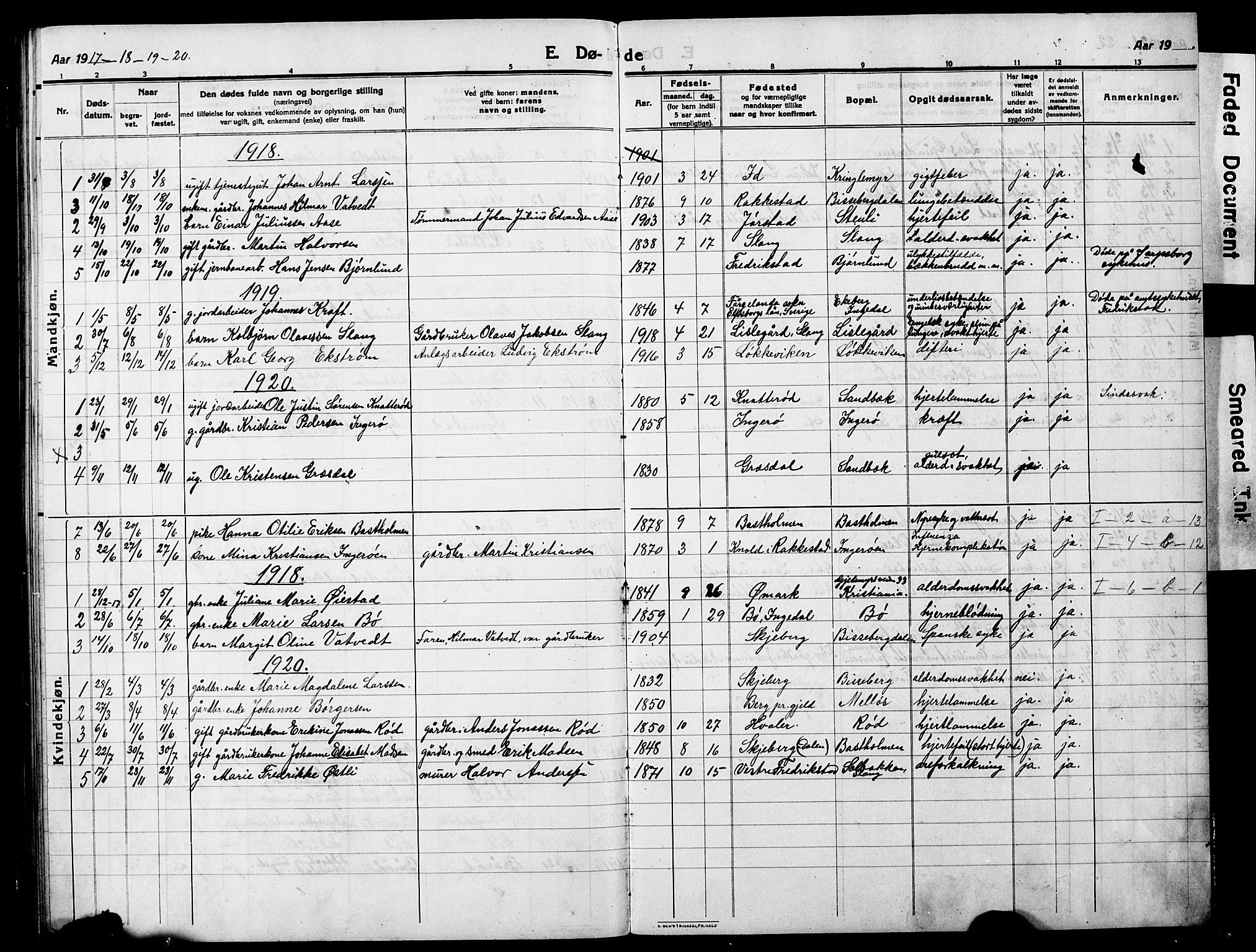 Skjeberg prestekontor Kirkebøker, AV/SAO-A-10923/G/Ge/L0001: Parish register (copy) no. V 1, 1901-1931, p. 50