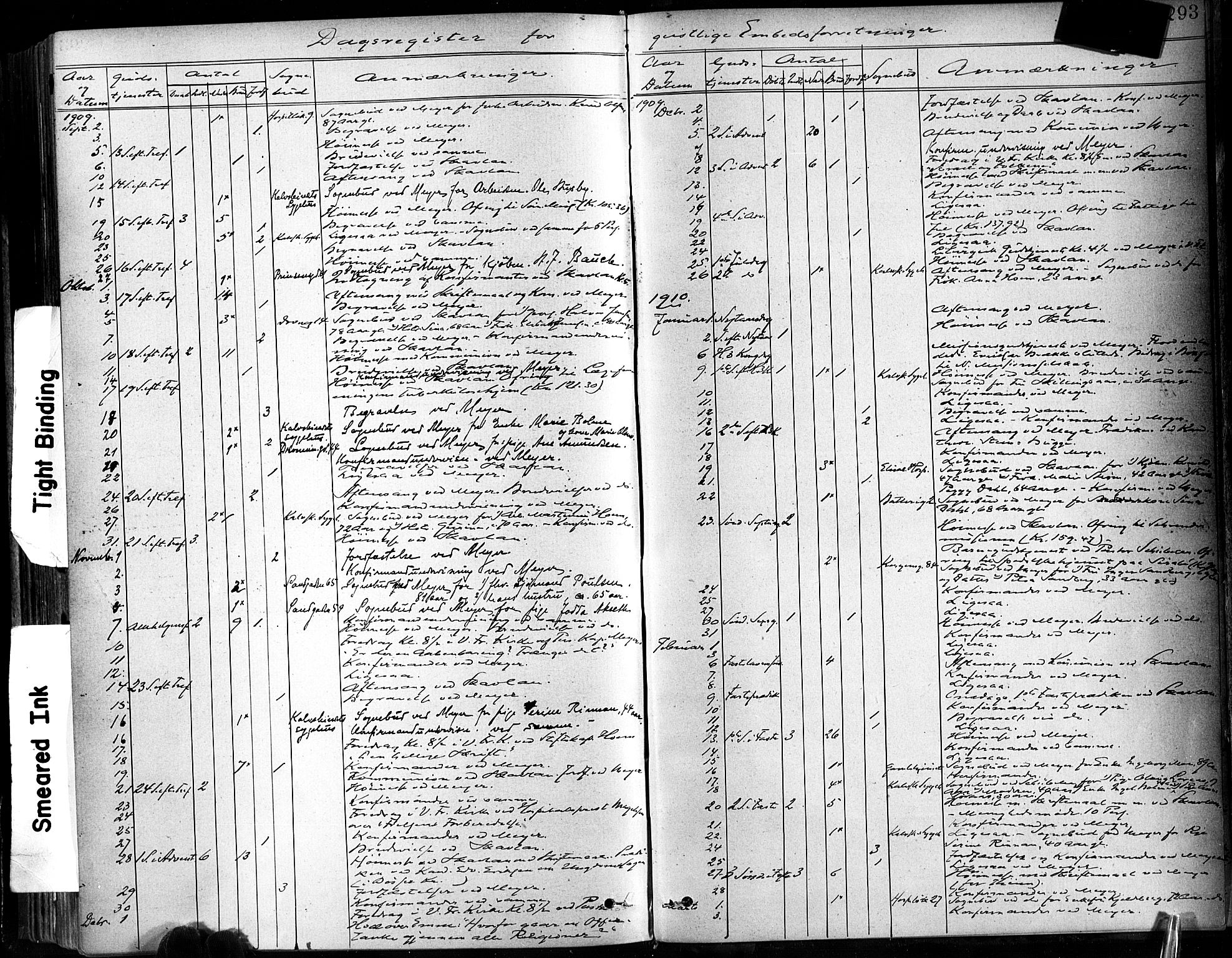 Ministerialprotokoller, klokkerbøker og fødselsregistre - Sør-Trøndelag, SAT/A-1456/602/L0120: Parish register (official) no. 602A18, 1880-1913, p. 293