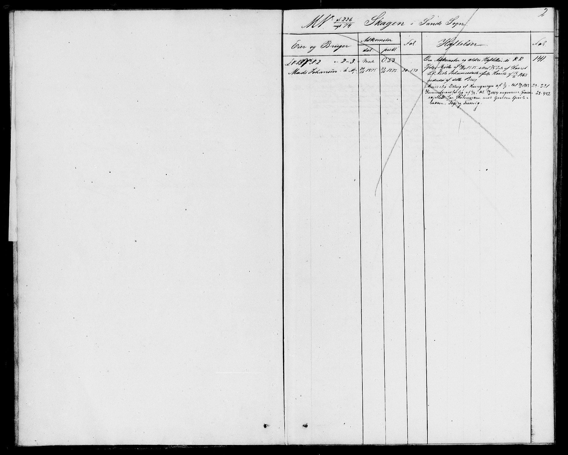 Sunnfjord tingrett, SAB/A-3201/1/G/Ga/Gac/L0004: Mortgage register no. II.A.c.4, 1875-1886, p. 2