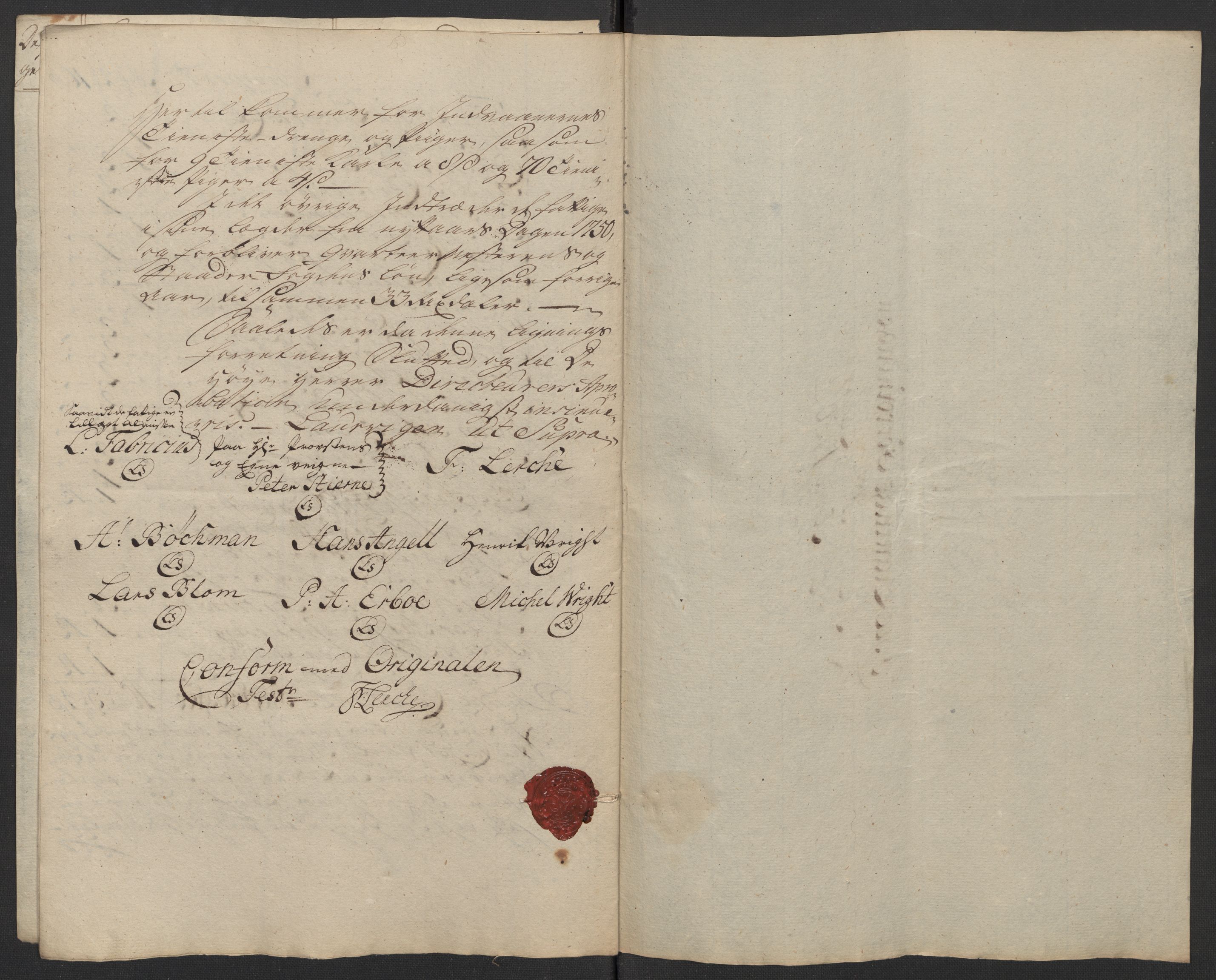 Kristiania tukthus, AV/SAO-A-10644/A/Ad/Adb/L0011: Innkomne skriv, rapporter og regnskap, 1742-1783, p. 142