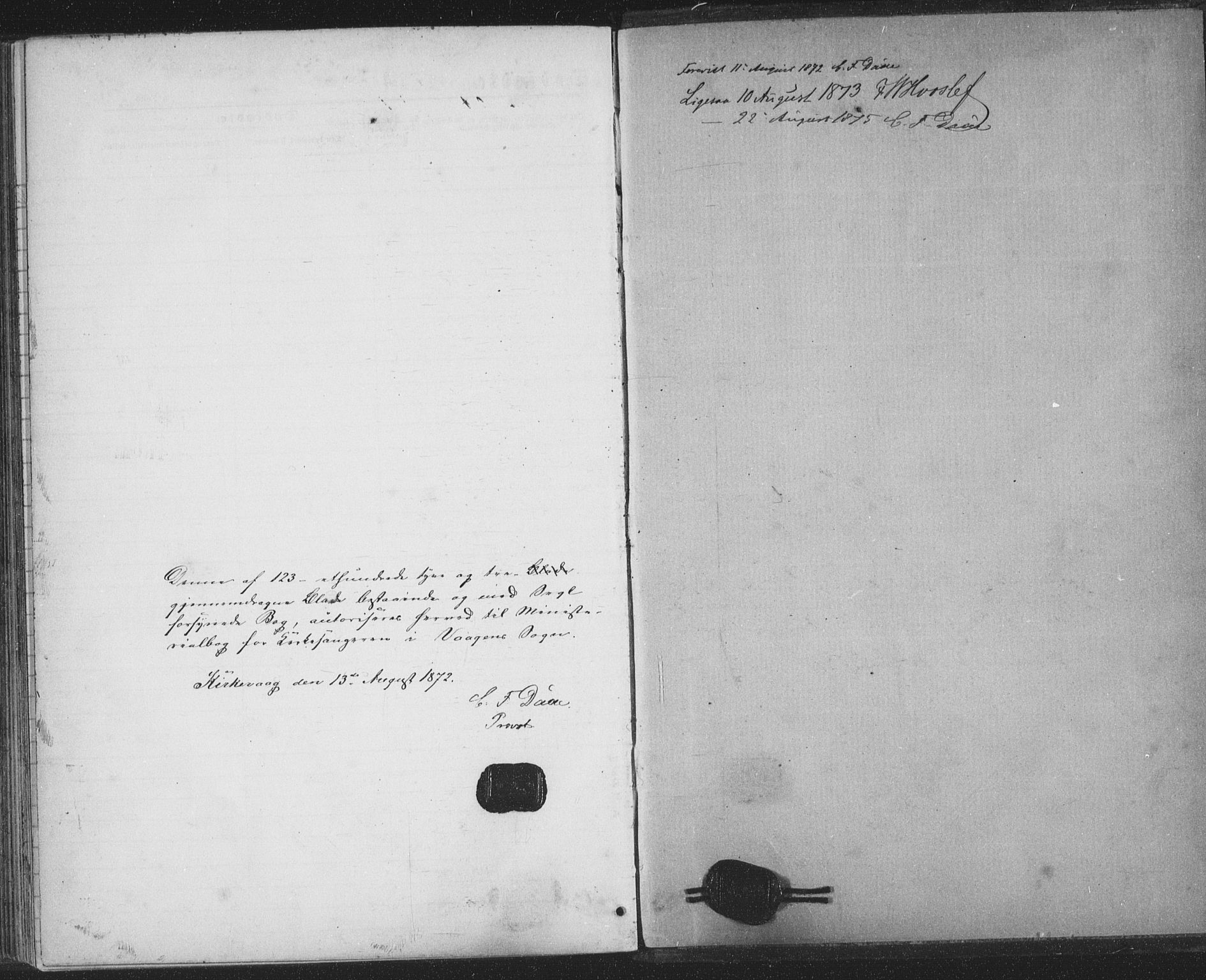 Ministerialprotokoller, klokkerbøker og fødselsregistre - Nordland, SAT/A-1459/874/L1074: Parish register (copy) no. 874C03, 1870-1876