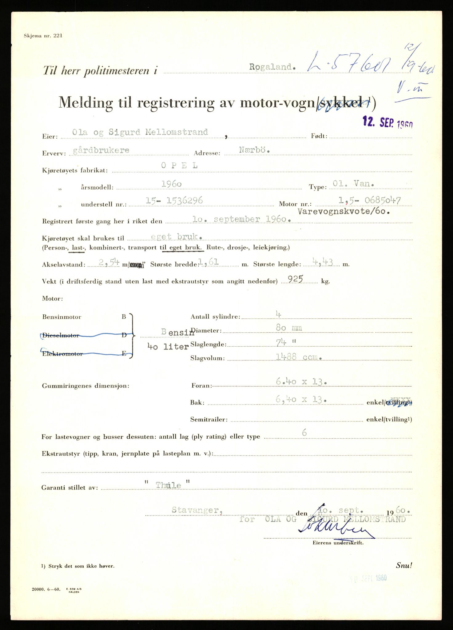 Stavanger trafikkstasjon, AV/SAST-A-101942/0/F/L0057: L-57200 - L-57999, 1930-1971, p. 1285