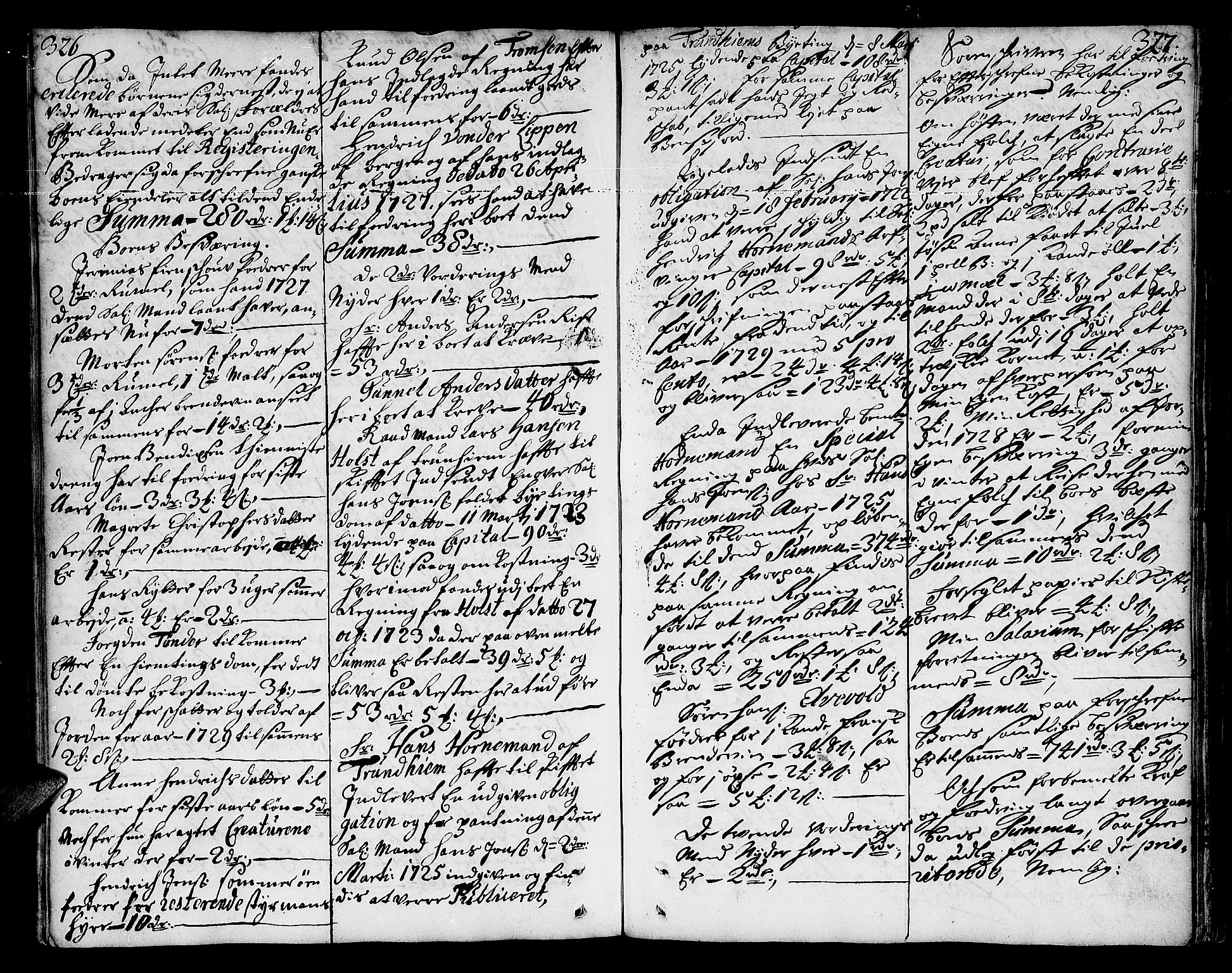 Sorenskriveren i Tromsø (-1755), SATØ/S-0262, 1713-1751, p. 326-327