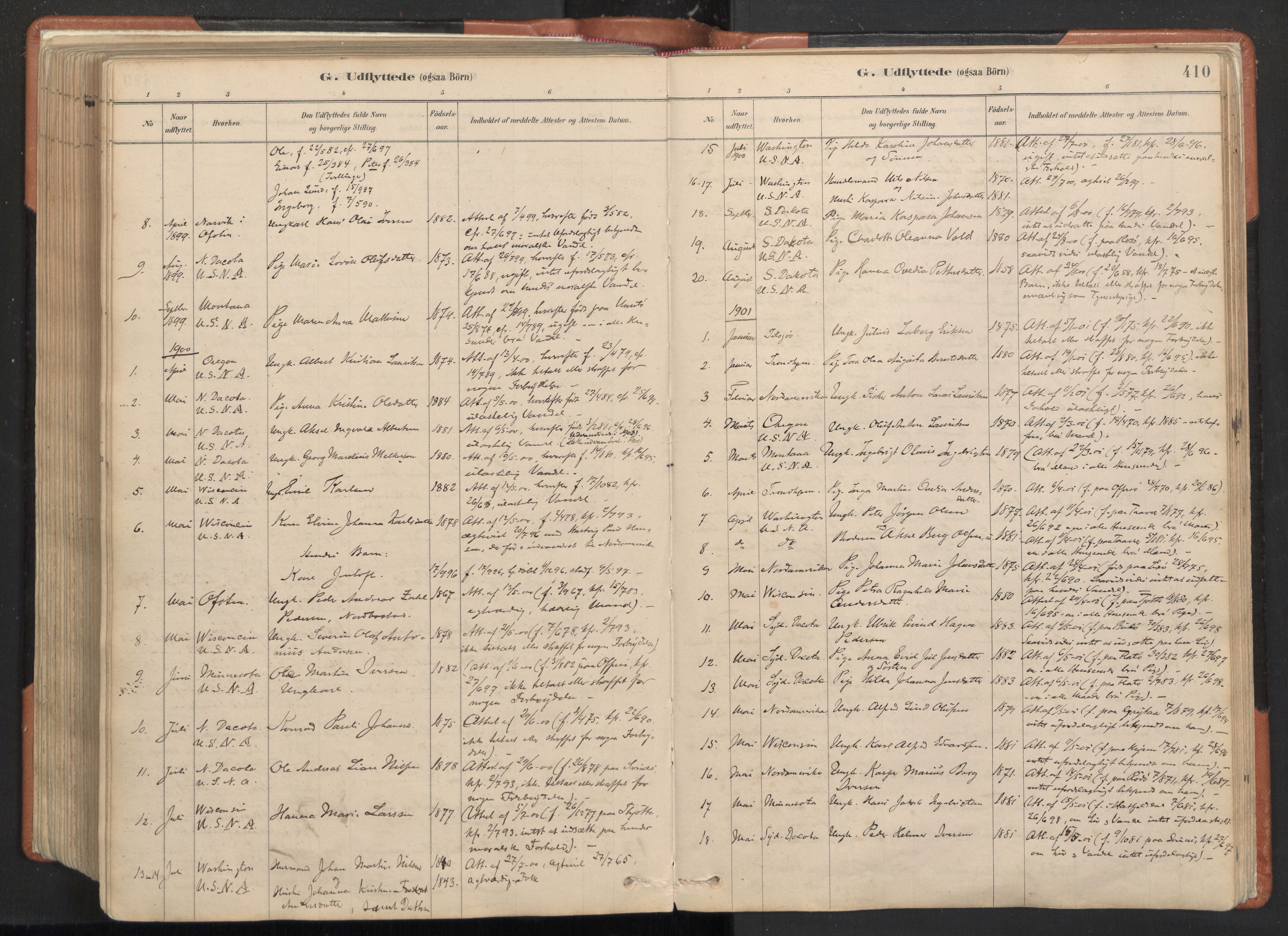 Ministerialprotokoller, klokkerbøker og fødselsregistre - Nordland, SAT/A-1459/817/L0264: Parish register (official) no. 817A04, 1878-1907, p. 410