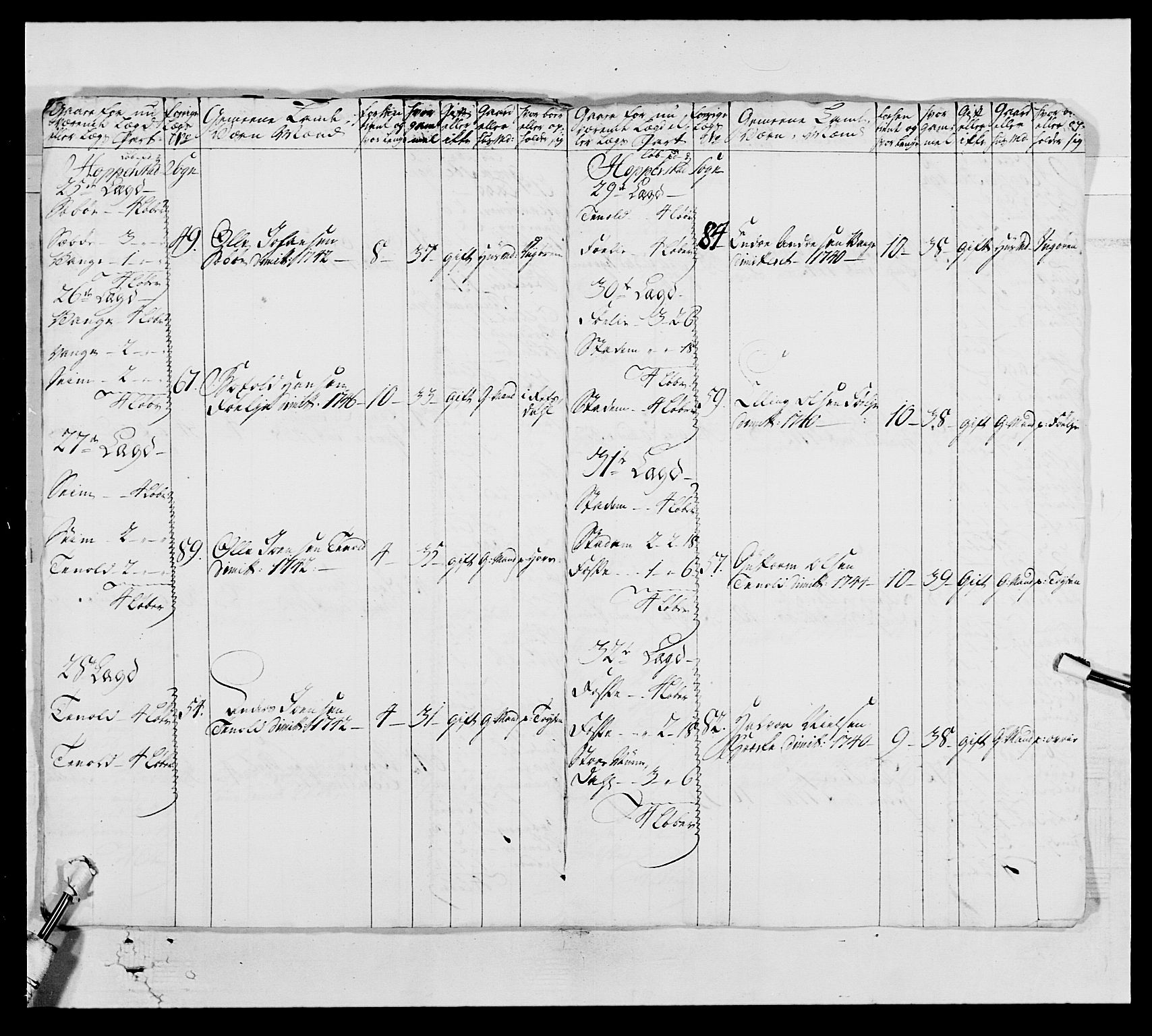 Kommanderende general (KG I) med Det norske krigsdirektorium, AV/RA-EA-5419/E/Ea/L0517: 1. Bergenhusiske regiment, 1742-1756, p. 19