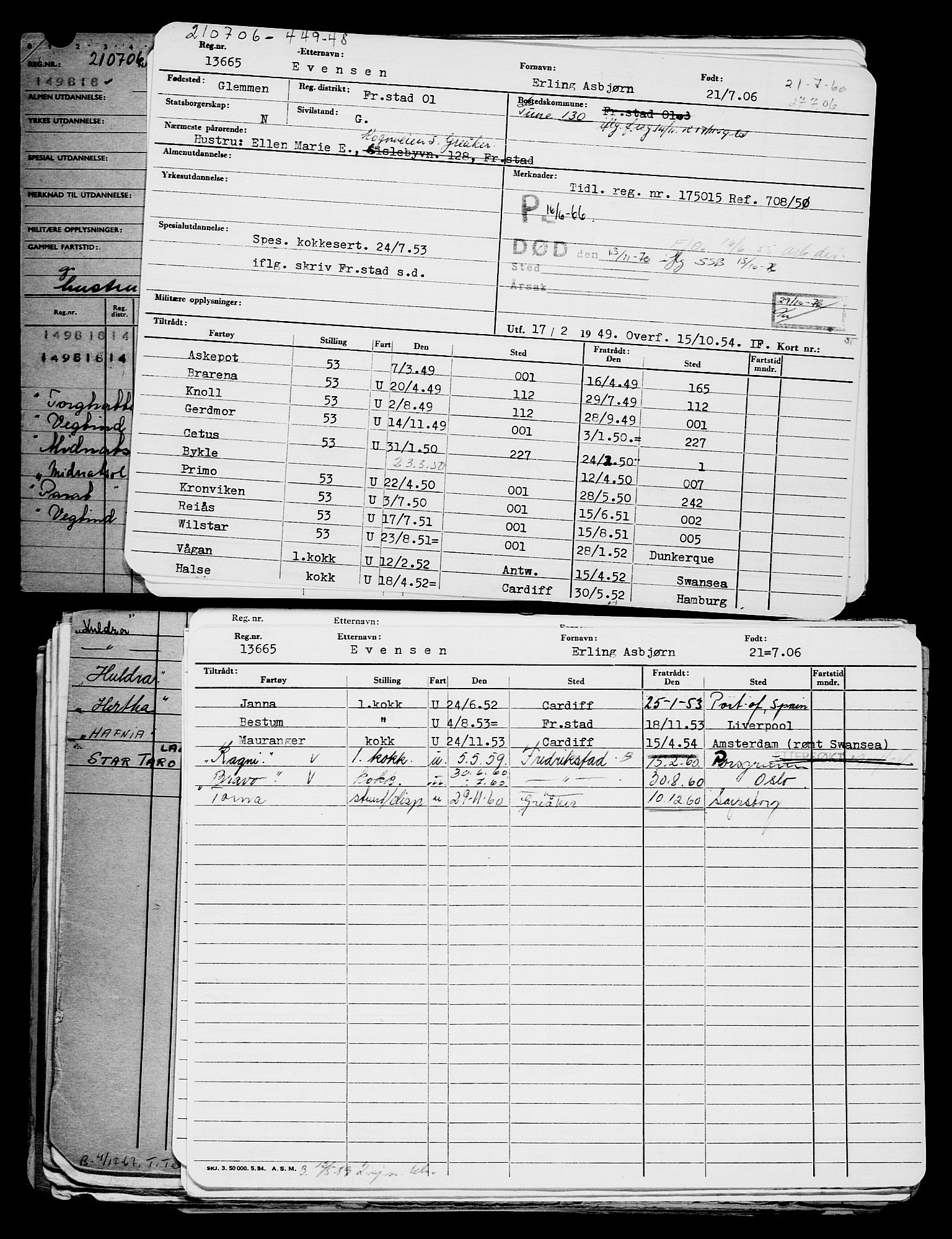 Direktoratet for sjømenn, AV/RA-S-3545/G/Gb/L0066: Hovedkort, 1906, p. 236