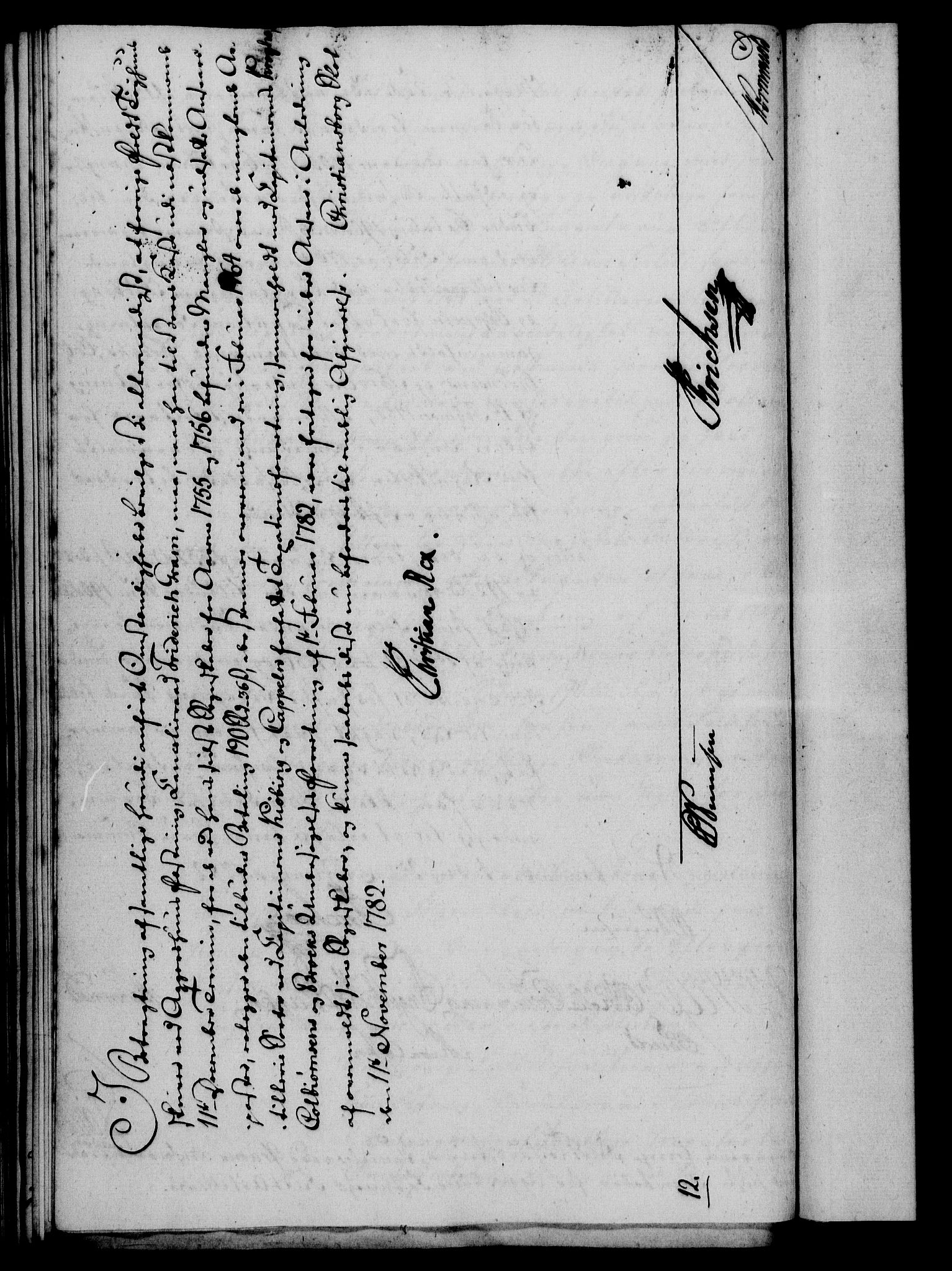 Rentekammeret, Kammerkanselliet, RA/EA-3111/G/Gf/Gfa/L0064: Norsk relasjons- og resolusjonsprotokoll (merket RK 52.64), 1782, p. 631