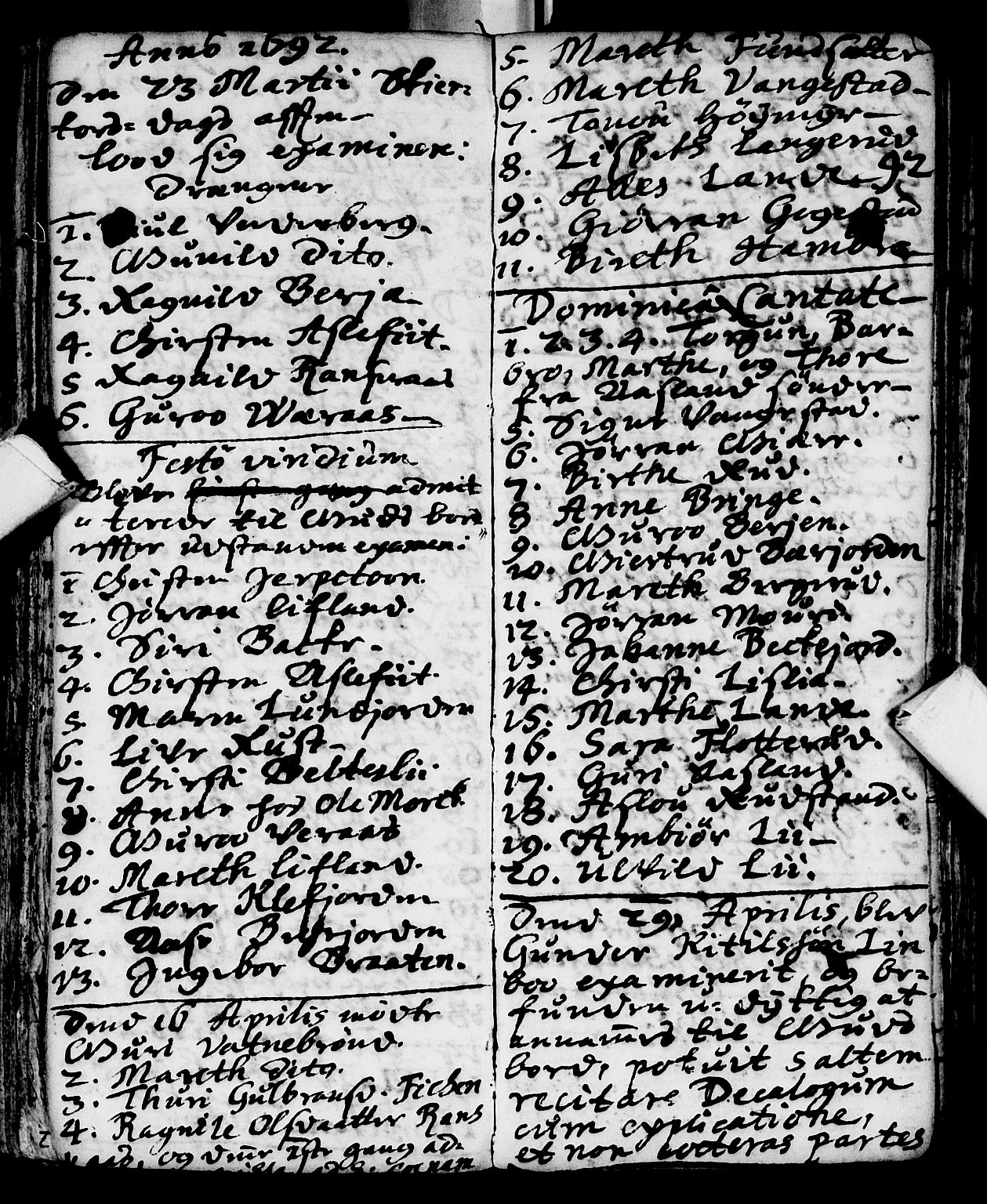 Flesberg kirkebøker, AV/SAKO-A-18/F/Fa/L0001: Parish register (official) no. I 1, 1688-1725