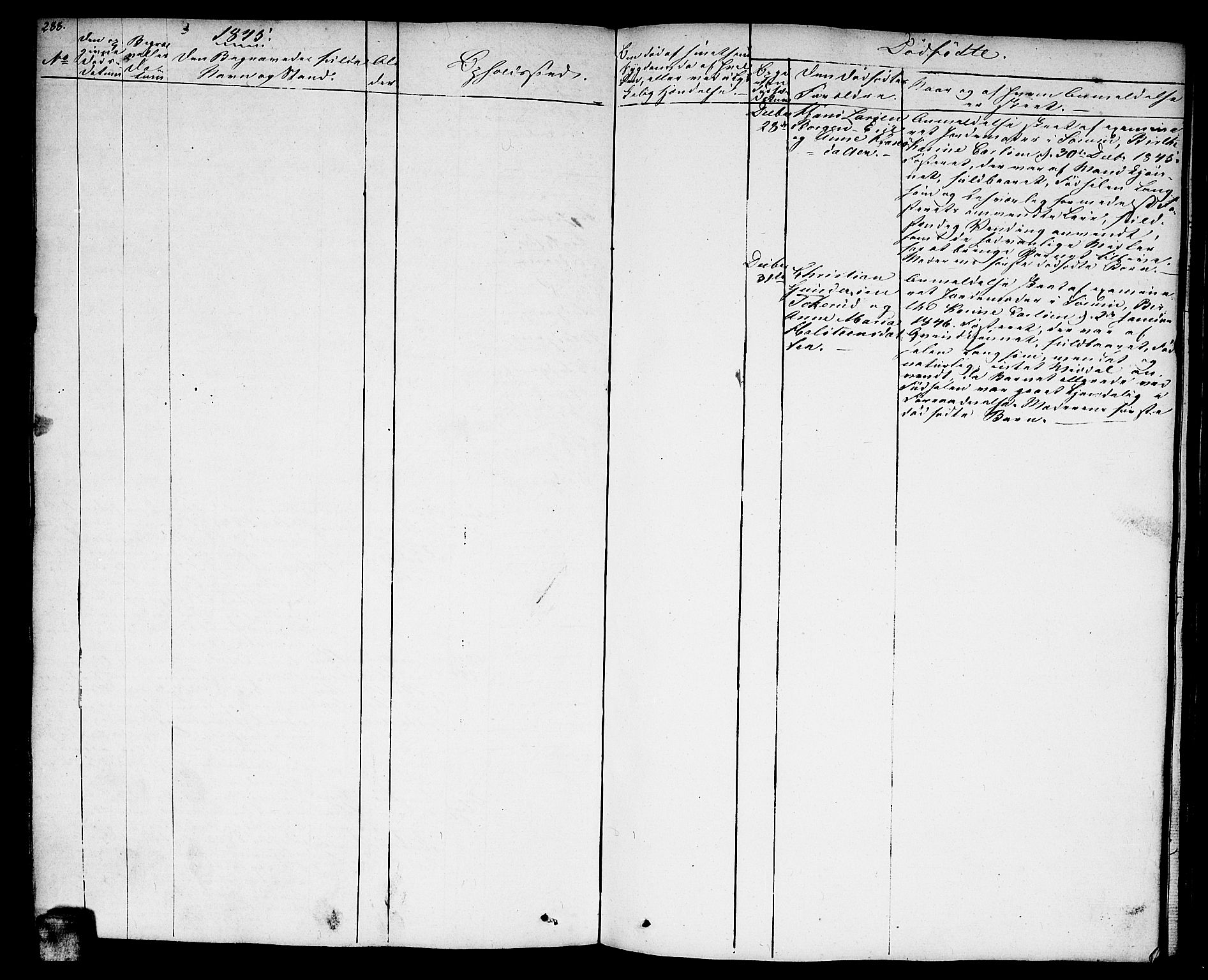 Sørum prestekontor Kirkebøker, AV/SAO-A-10303/F/Fa/L0004: Parish register (official) no. I 4, 1829-1845, p. 288