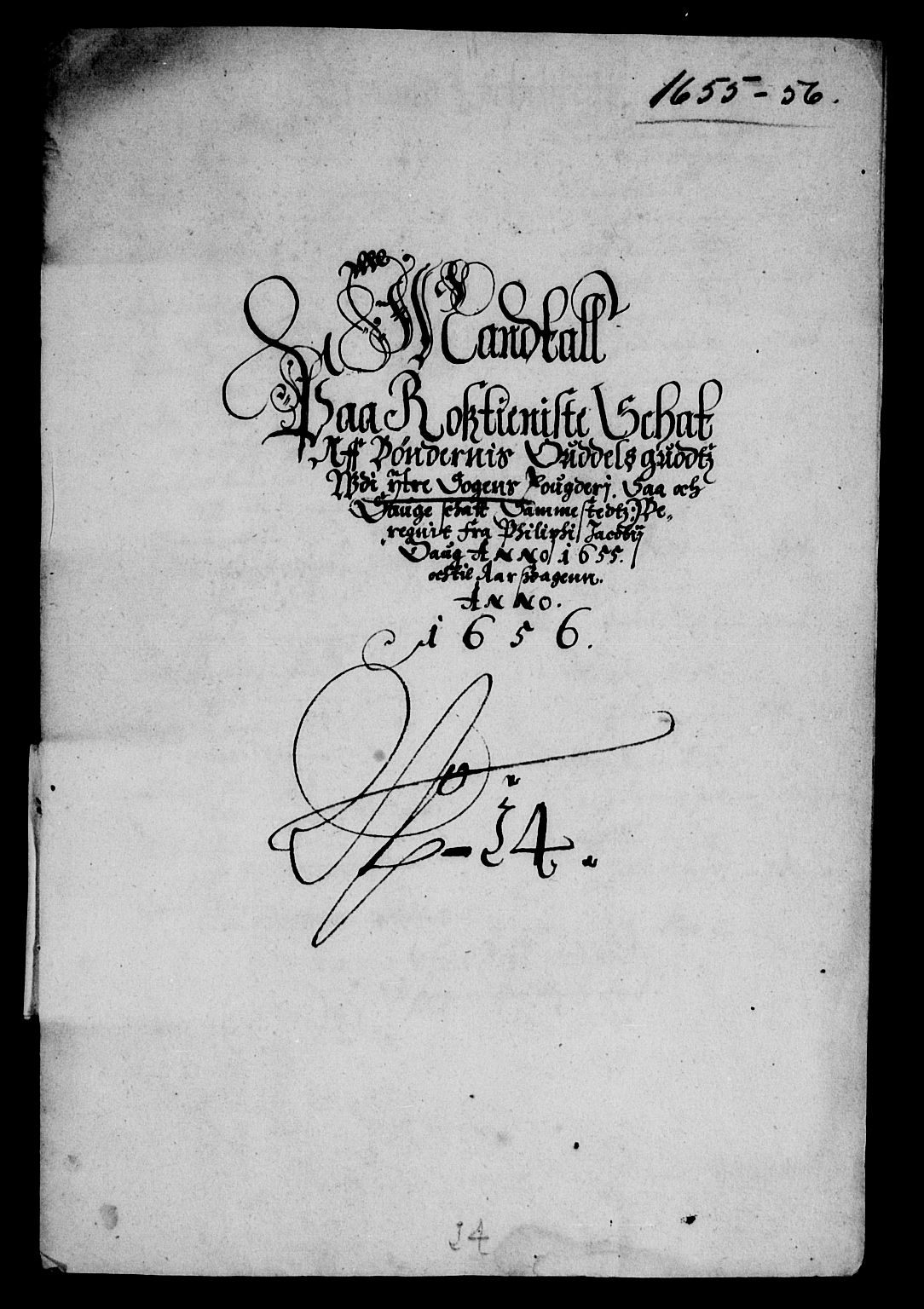 Rentekammeret inntil 1814, Reviderte regnskaper, Lensregnskaper, AV/RA-EA-5023/R/Rb/Rbt/L0133: Bergenhus len, 1655-1657