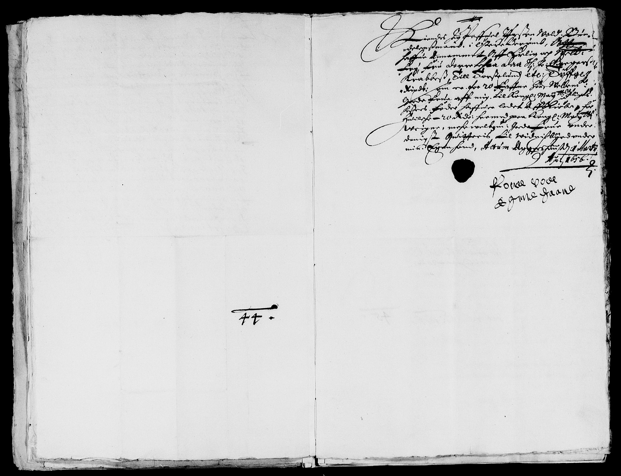 Rentekammeret inntil 1814, Reviderte regnskaper, Lensregnskaper, AV/RA-EA-5023/R/Rb/Rba/L0232: Akershus len, 1652-1656