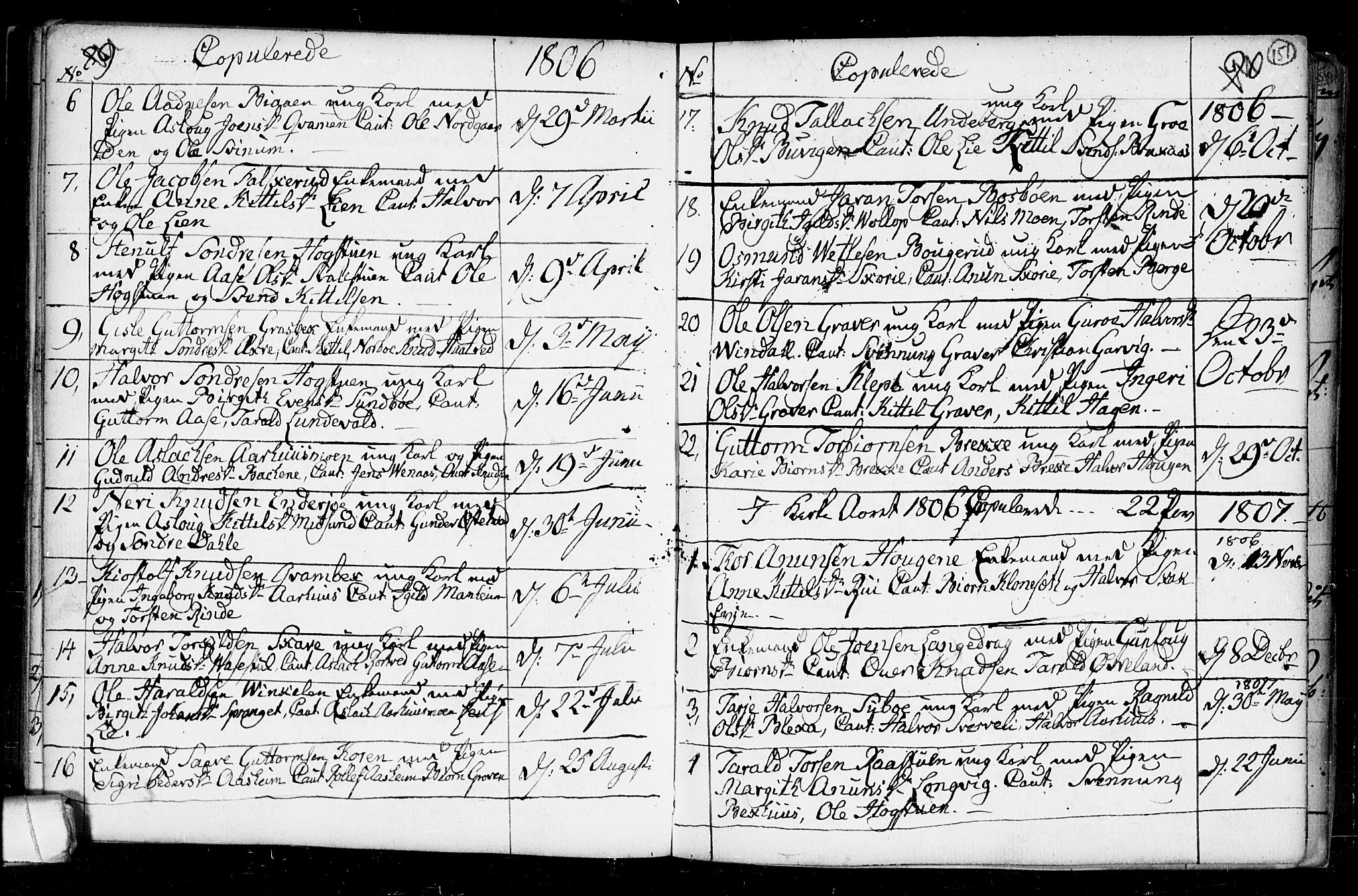 Seljord kirkebøker, SAKO/A-20/F/Fa/L0008: Parish register (official) no. I 8, 1755-1814, p. 151