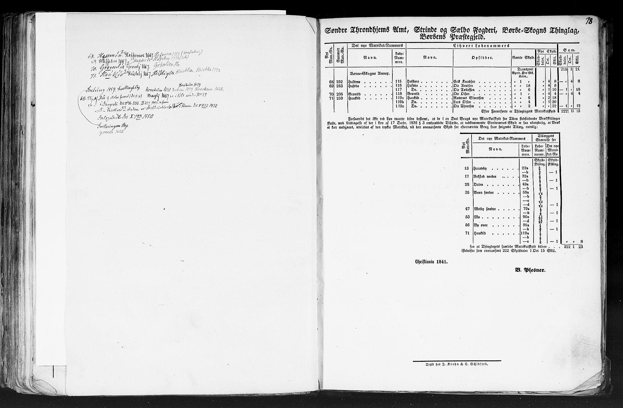 Rygh, AV/RA-PA-0034/F/Fb/L0014: Matrikkelen for 1838 - Søndre Trondhjems amt (Sør-Trøndelag fylke), 1838, p. 78