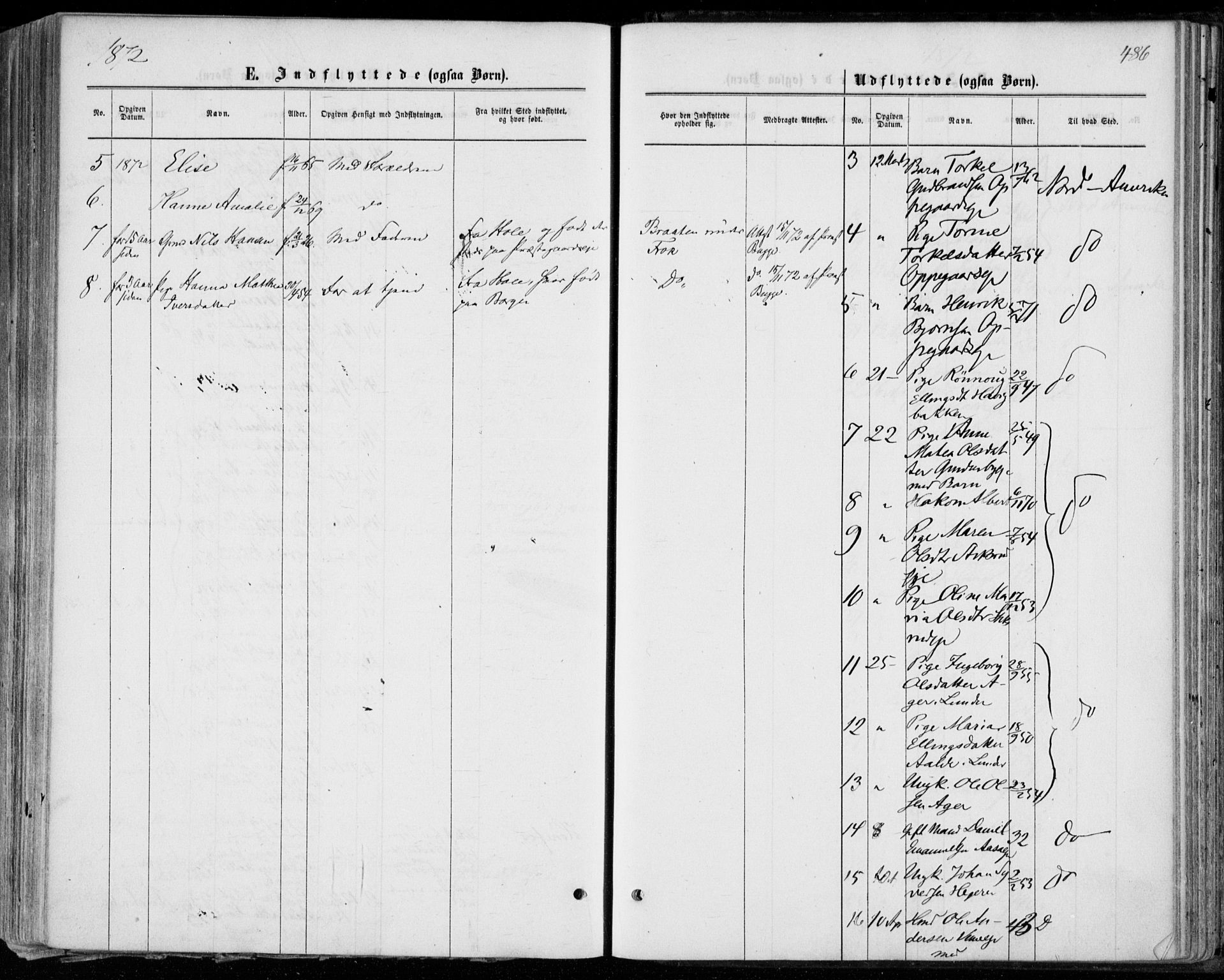 Norderhov kirkebøker, SAKO/A-237/F/Fa/L0013: Parish register (official) no. 13, 1866-1874, p. 486