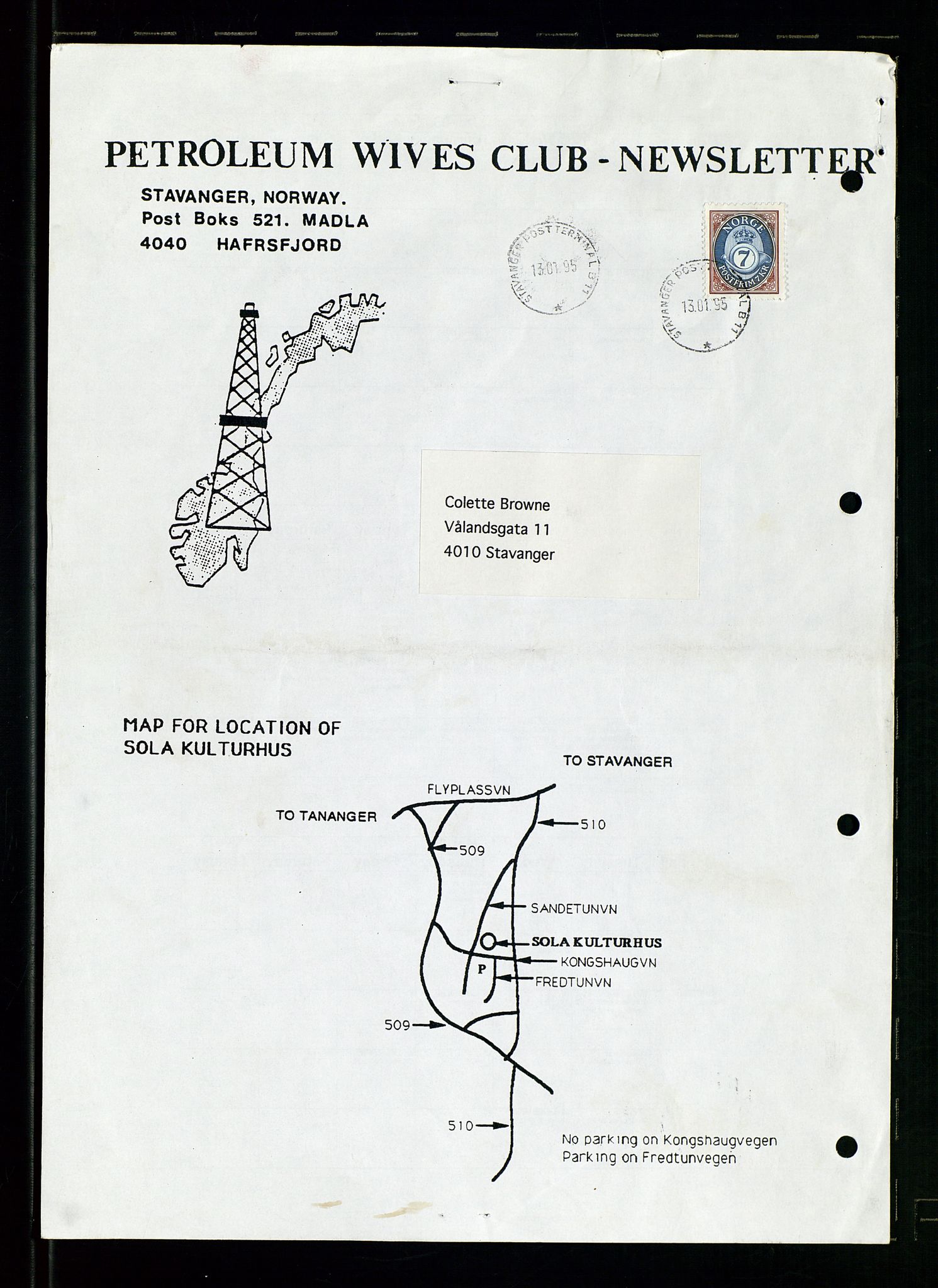 PA 1547 - Petroleum Wives Club, AV/SAST-A-101974/X/Xa/L0004: Newsletter, 1995-1997