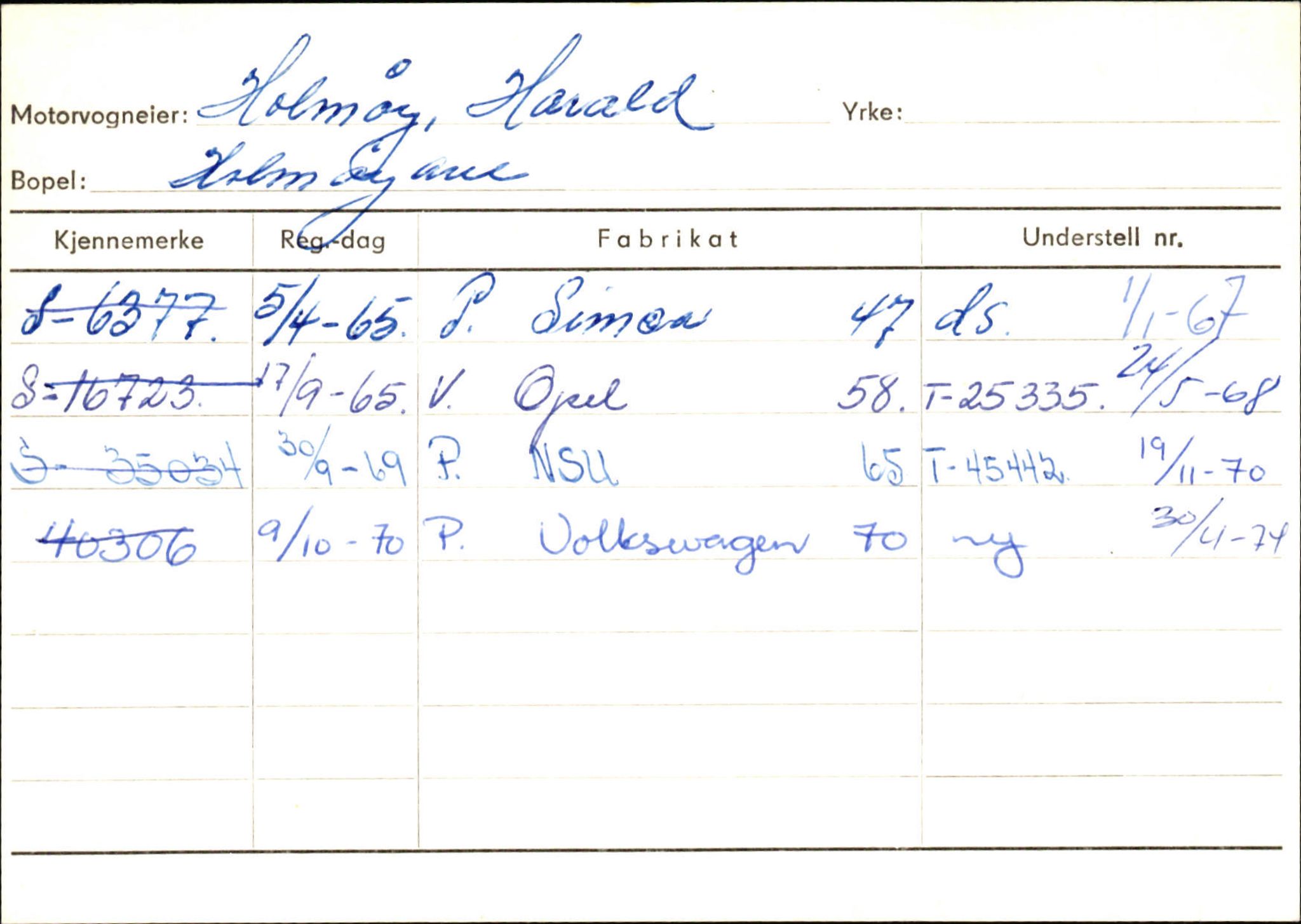 Statens vegvesen, Sogn og Fjordane vegkontor, AV/SAB-A-5301/4/F/L0129: Eigarregistrer Eid A-S, 1945-1975, p. 1003