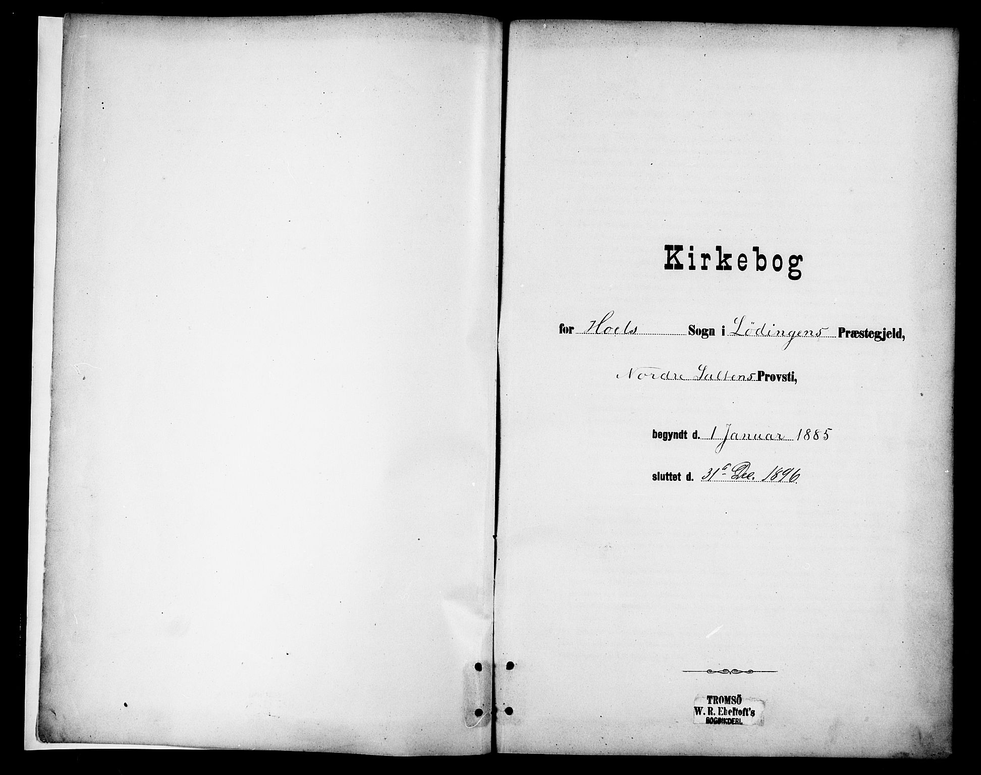 Ministerialprotokoller, klokkerbøker og fødselsregistre - Nordland, AV/SAT-A-1459/865/L0924: Parish register (official) no. 865A02, 1885-1896