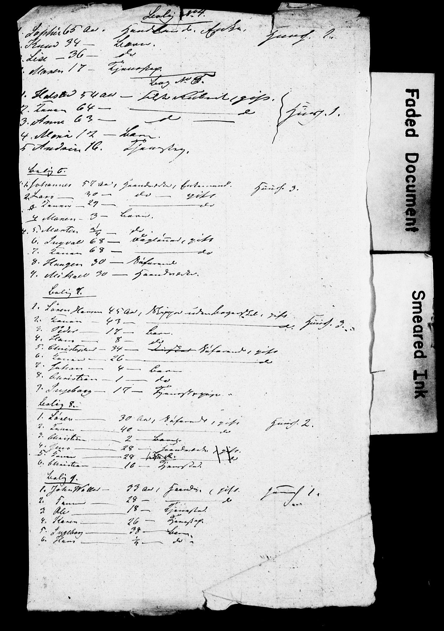 SAO, Census 1845 for Asker, 1845, p. 49