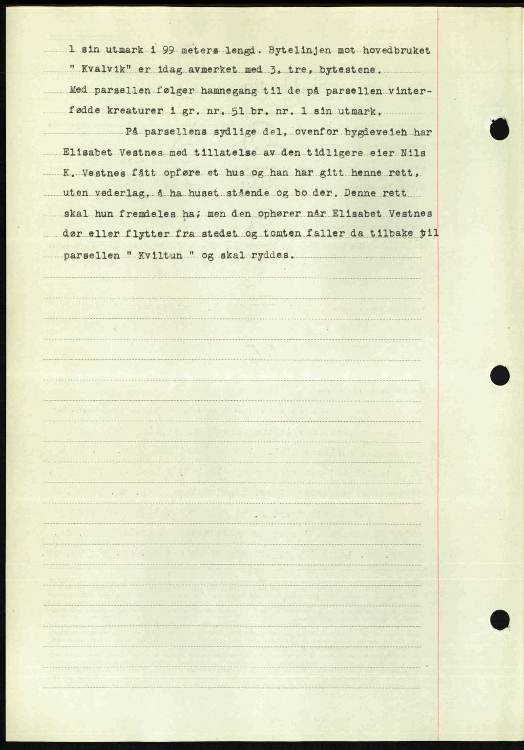 Romsdal sorenskriveri, SAT/A-4149/1/2/2C: Mortgage book no. A22, 1947-1947, Diary no: : 73/1947