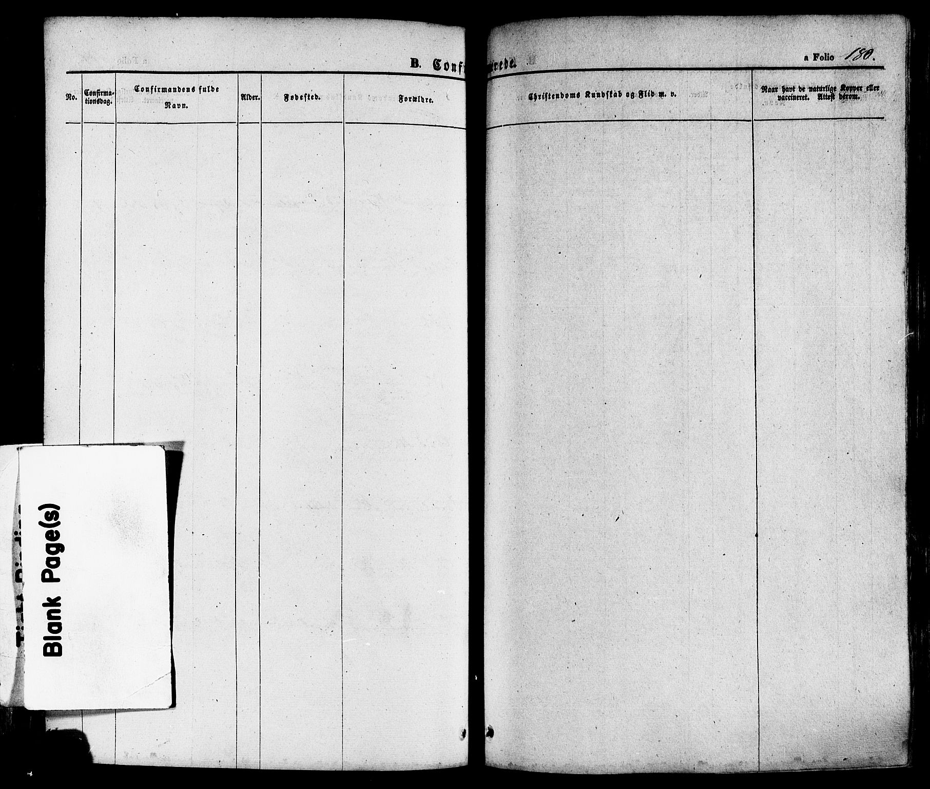 Hå sokneprestkontor, SAST/A-101801/001/30BA/L0008: Parish register (official) no. A 7, 1853-1878, p. 180