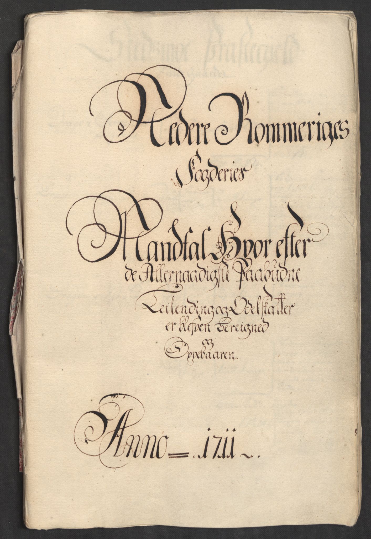 Rentekammeret inntil 1814, Reviderte regnskaper, Fogderegnskap, RA/EA-4092/R11/L0592: Fogderegnskap Nedre Romerike, 1710-1711, p. 267